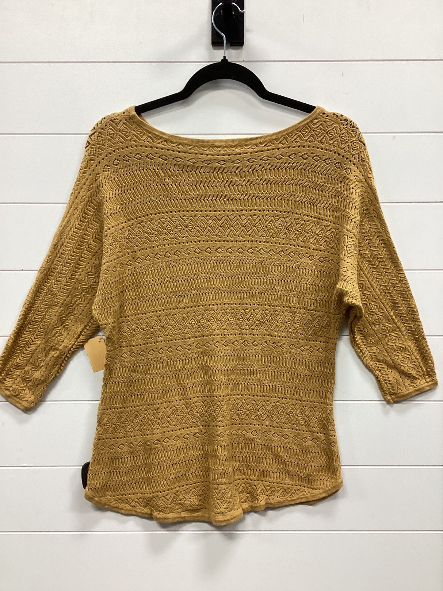 Top Ls By Garnet Hill In Yellow, Size:S