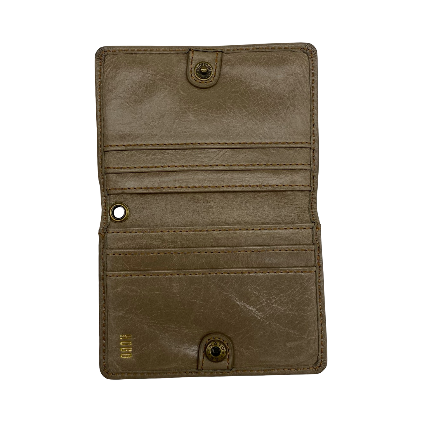 Wallet Leather By Hobo Intl In Brown, Size:Small