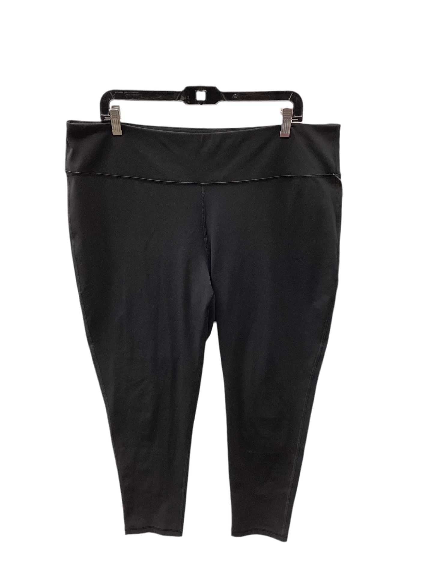 Athletic Leggings By Tek Gear In Black, Size:2X