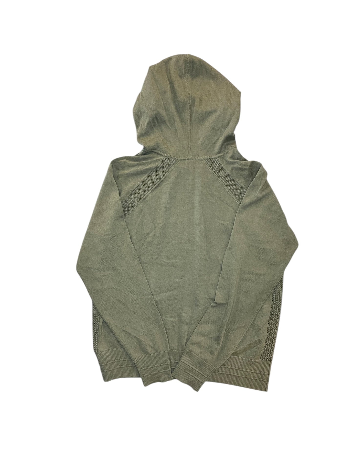 Sweatshirt Hoodie By Athleta In Green, Size:M