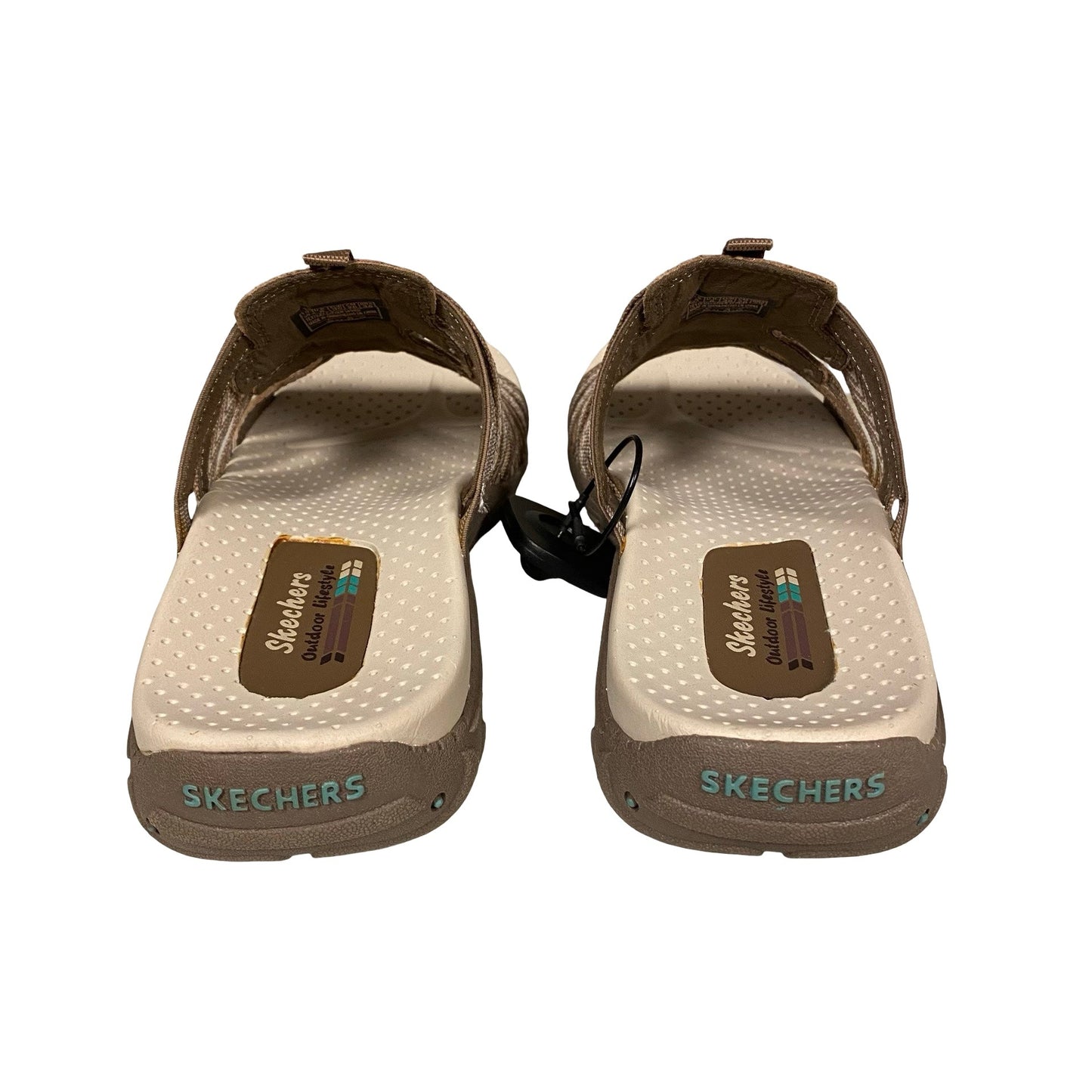 Sandals Flats By Skechers In Brown, Size:9