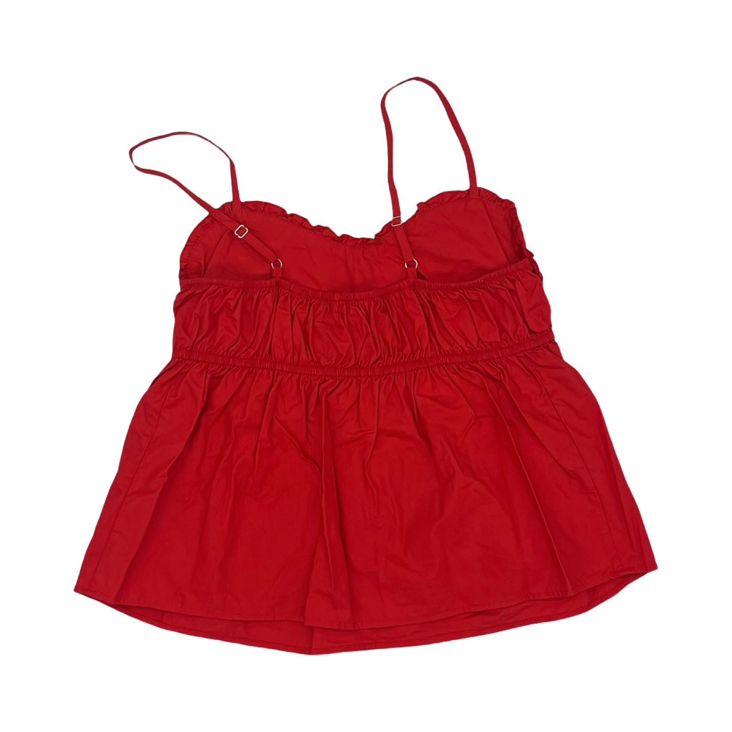 Top Sleeveless By Clothes Mentor In Red, Size:L