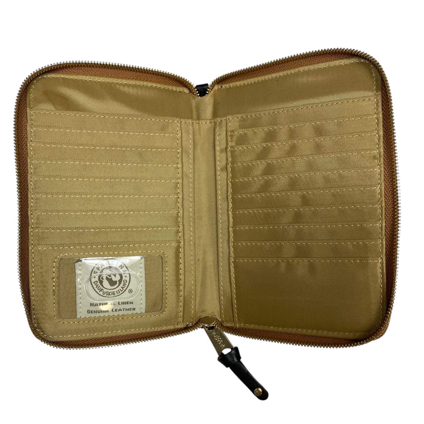 Wristlet Designer By Spartina In Black & Purple, Size:Medium