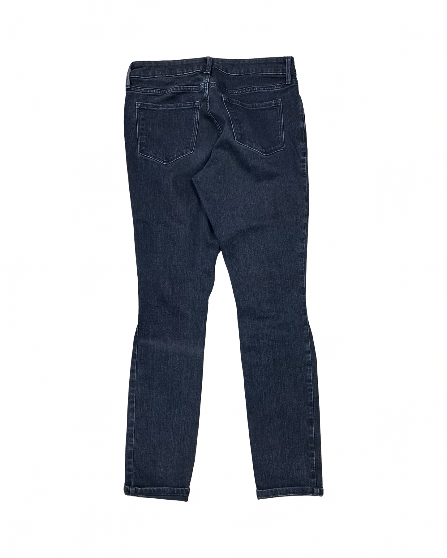 Jeans Skinny By Old Navy In Black Denim, Size:8