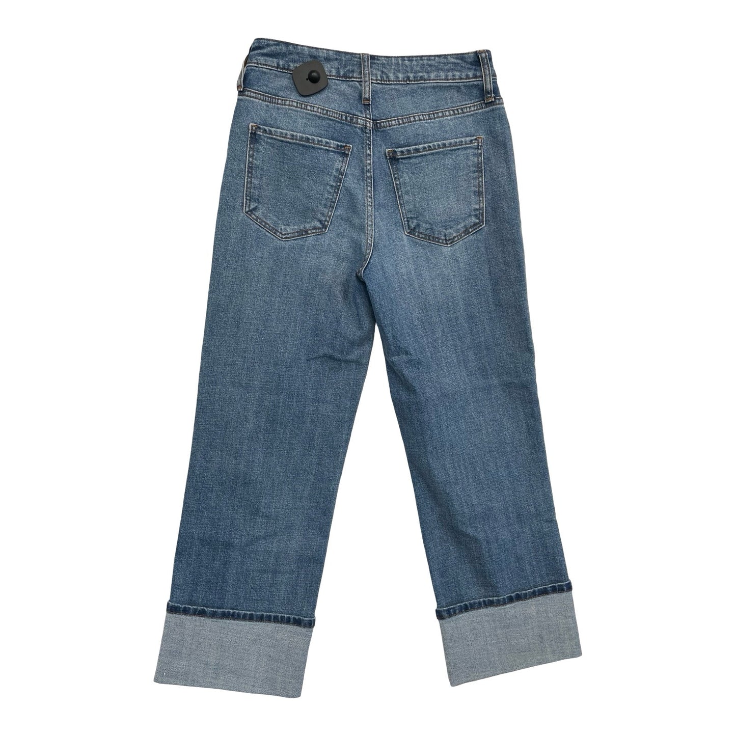 Jeans Wide Leg By Kut In Blue Denim, Size:0