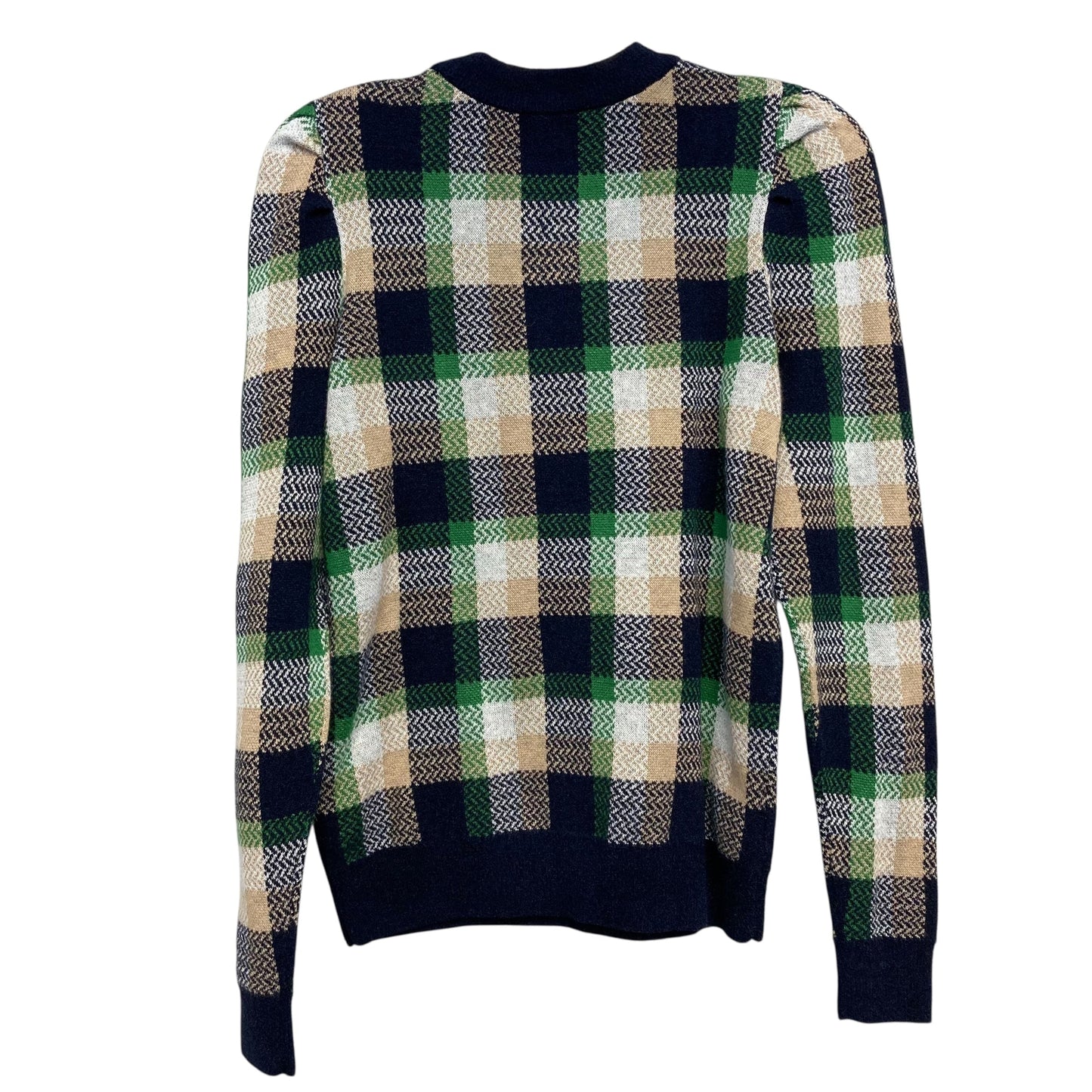 Sweater By Ann Taylor In Plaid Pattern, Size:Sp