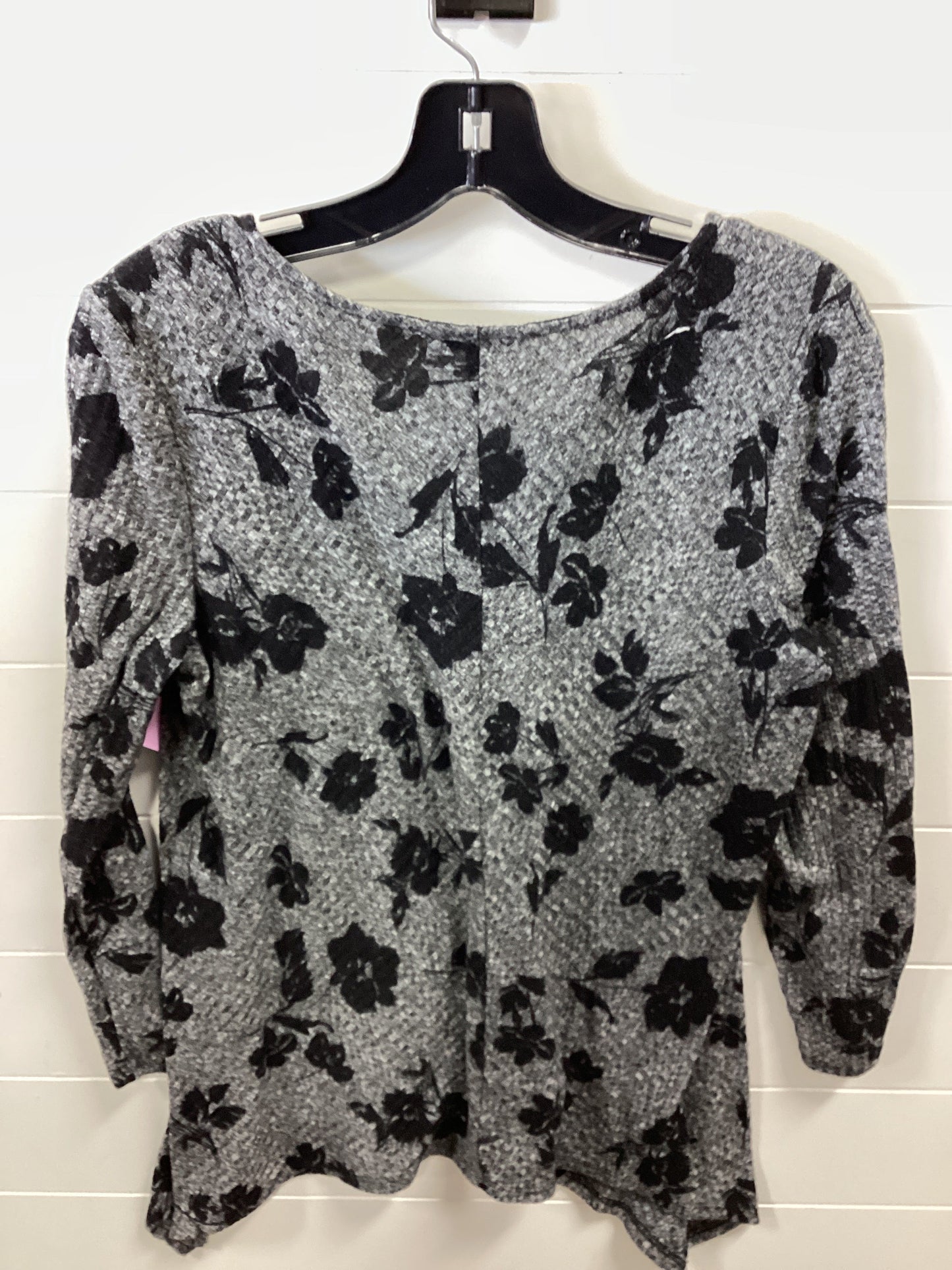 Top Ls By Apt 9 In Grey, Size:Xl