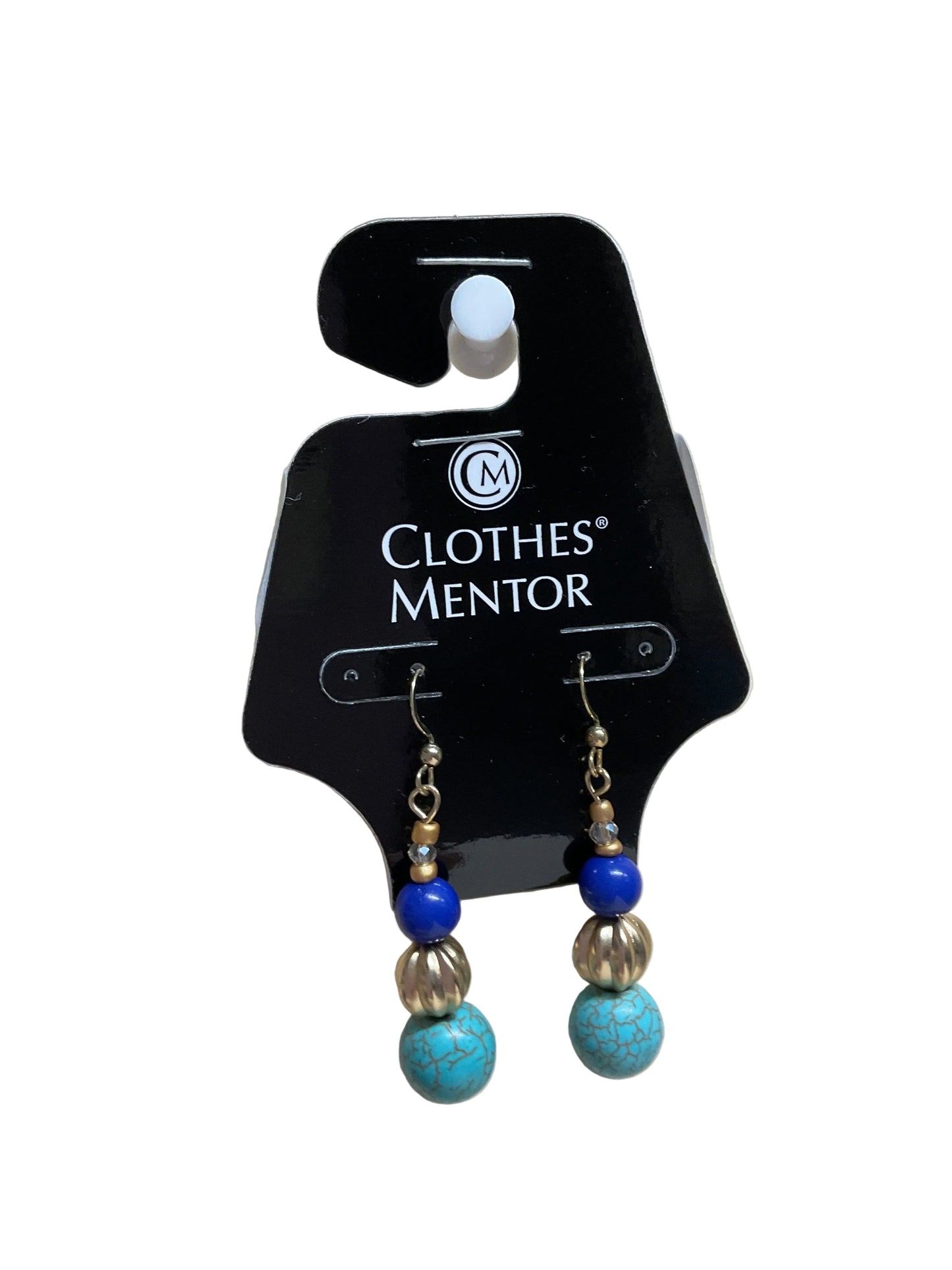 Earrings Dangle/Drop By Avenue In Blue & Silver