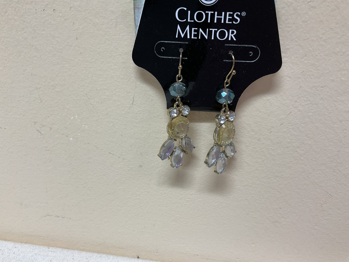 Earrings Dangle/Drop By Clothes Mentor In Yellow