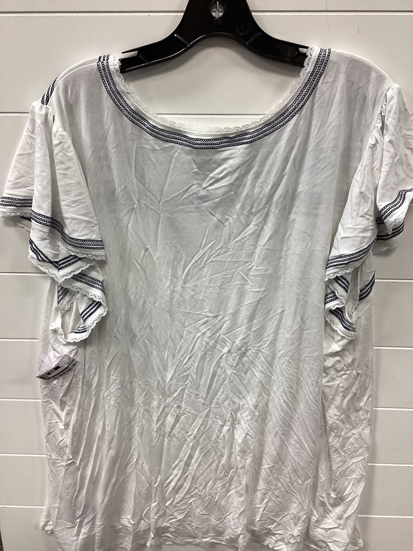 Top Ss By Torrid In White, Size:4X