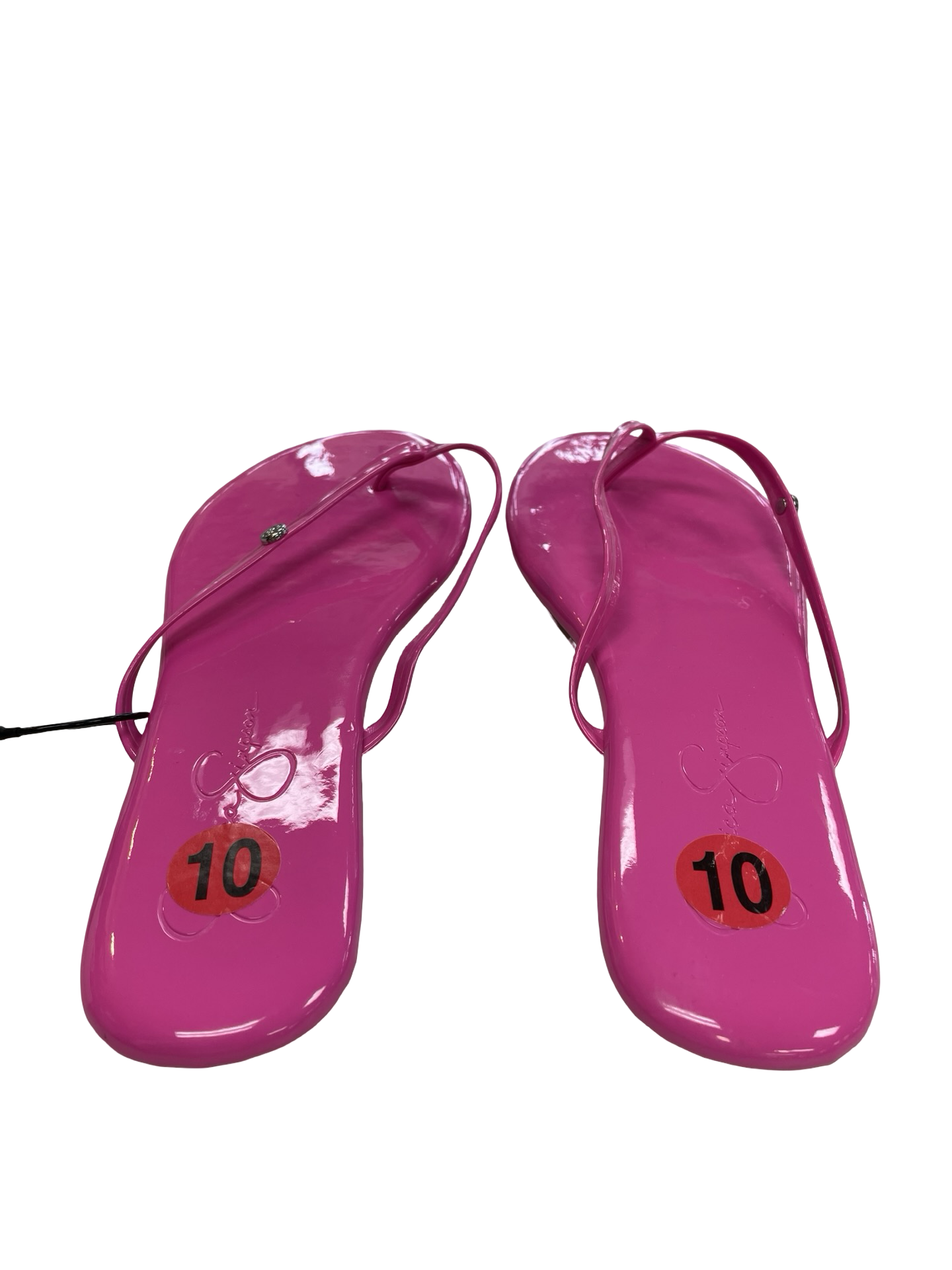 Sandals Flip Flops By Jessica Simpson In Pink, Size:10