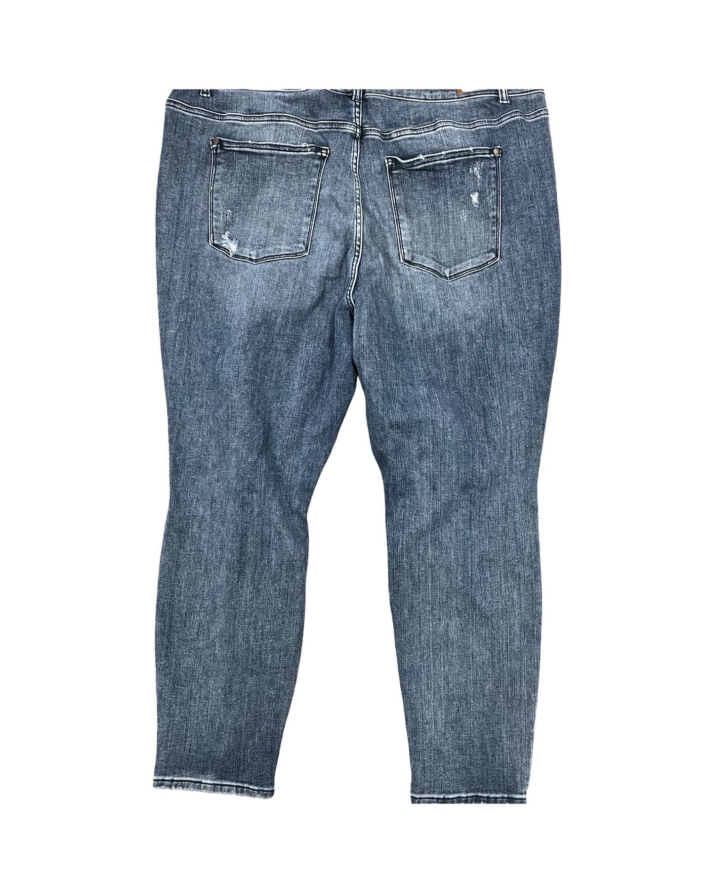 Jeans Boyfriend By Judy Blue In Blue Denim, Size:24