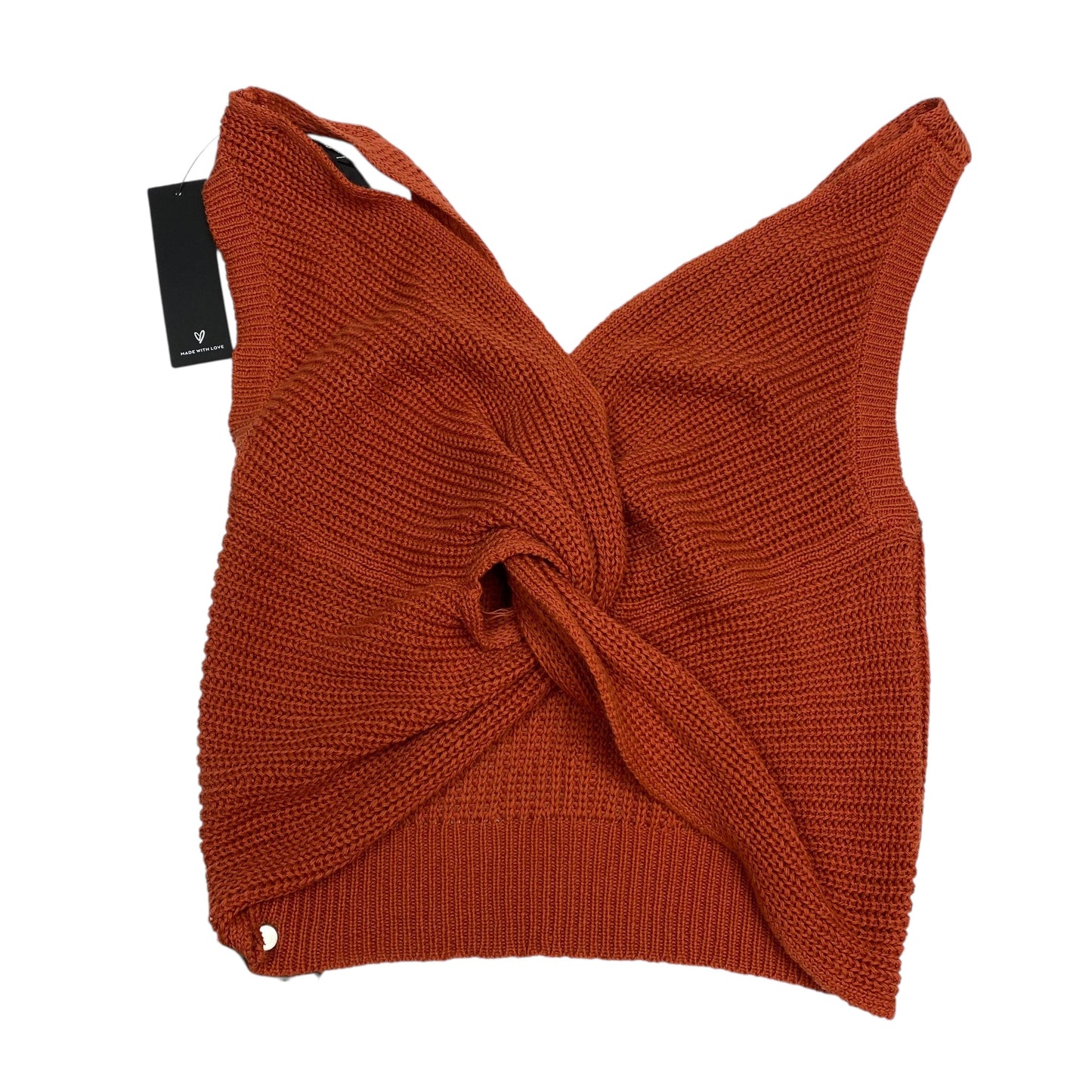 Top Sleeveless By Lulus In Orange, Size:Xs