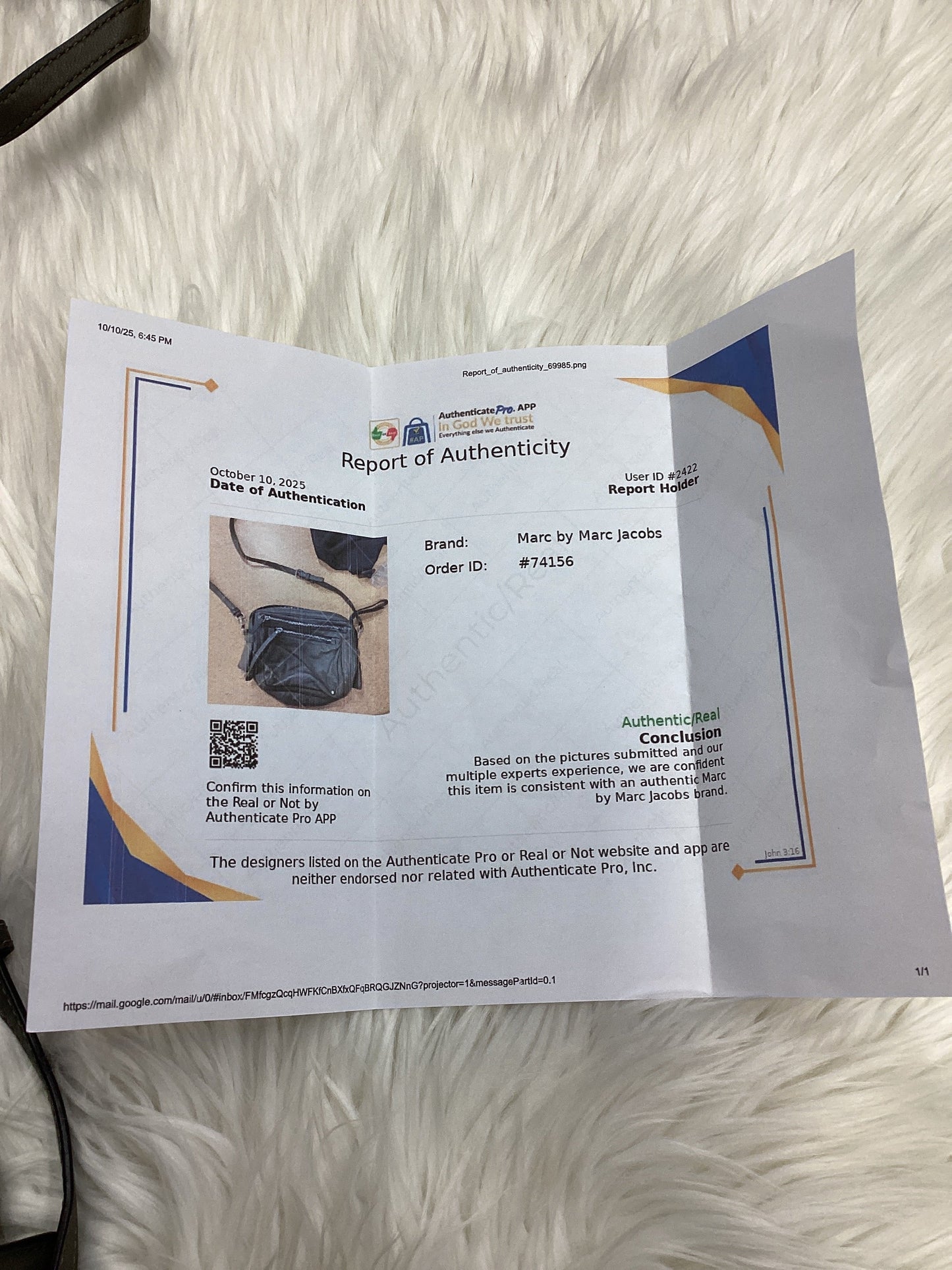 Crossbody Designer By Marc By Marc Jacobs In Green, Size:Medium