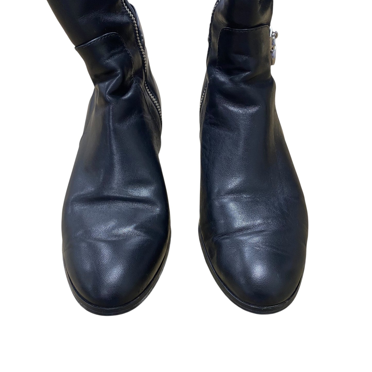 Boots Knee Flats By Michael By Michael Kors In Black, Size:6.5