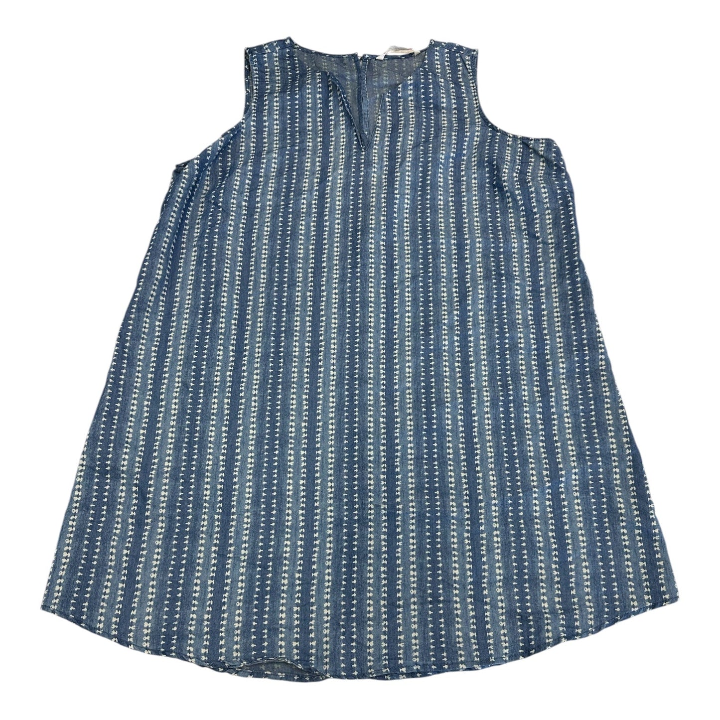 Dress Casual Short By Clothes Mentor In Blue, Size:1X