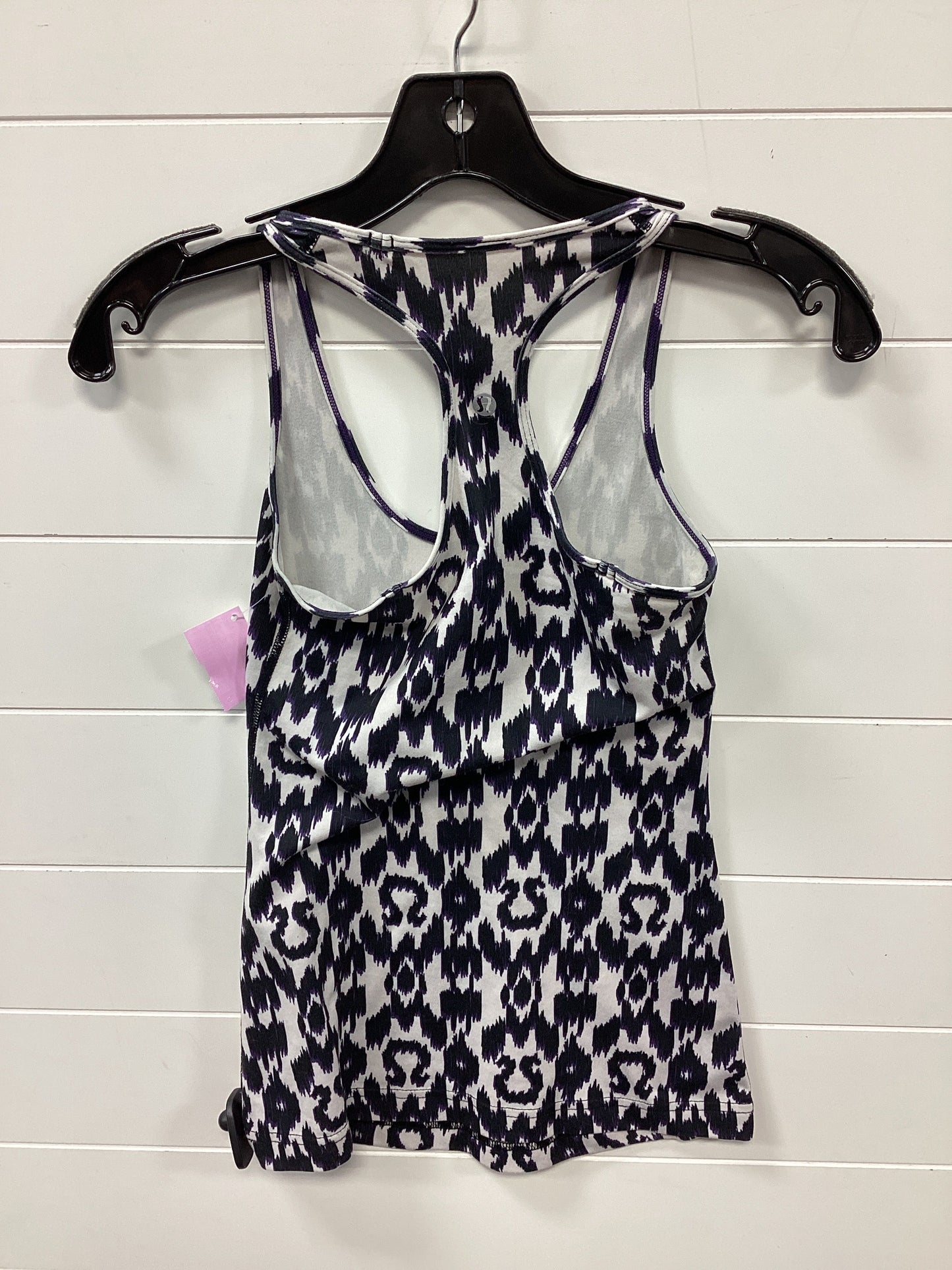 Athletic Tank Top By Lululemon In Animal Print, Size:6