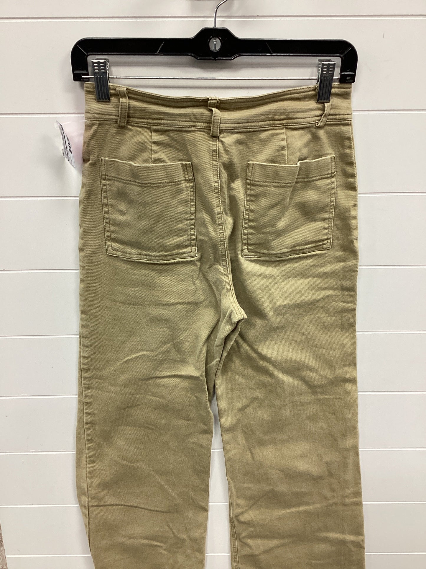 Jeans Wide Leg By Miss Love In Green Denim, Size:S