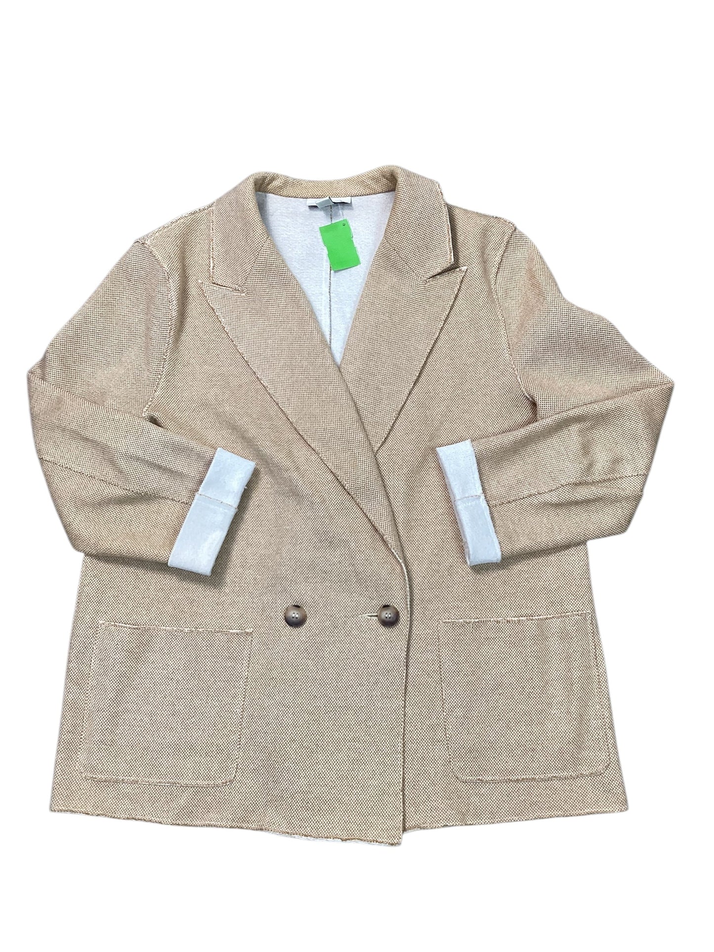 Blazer By Top Shop In Tan, Size:M