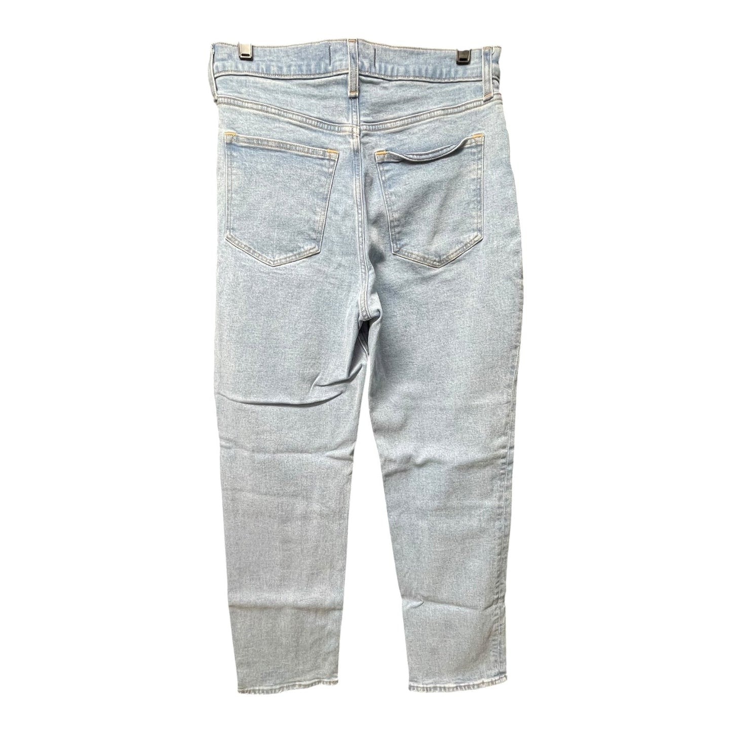 Jeans Straight By Abercrombie And Fitch In Blue Denim, Size: 8l