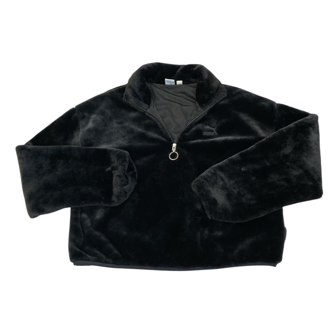 Athletic Fleece By Puma In Black, Size:Xs