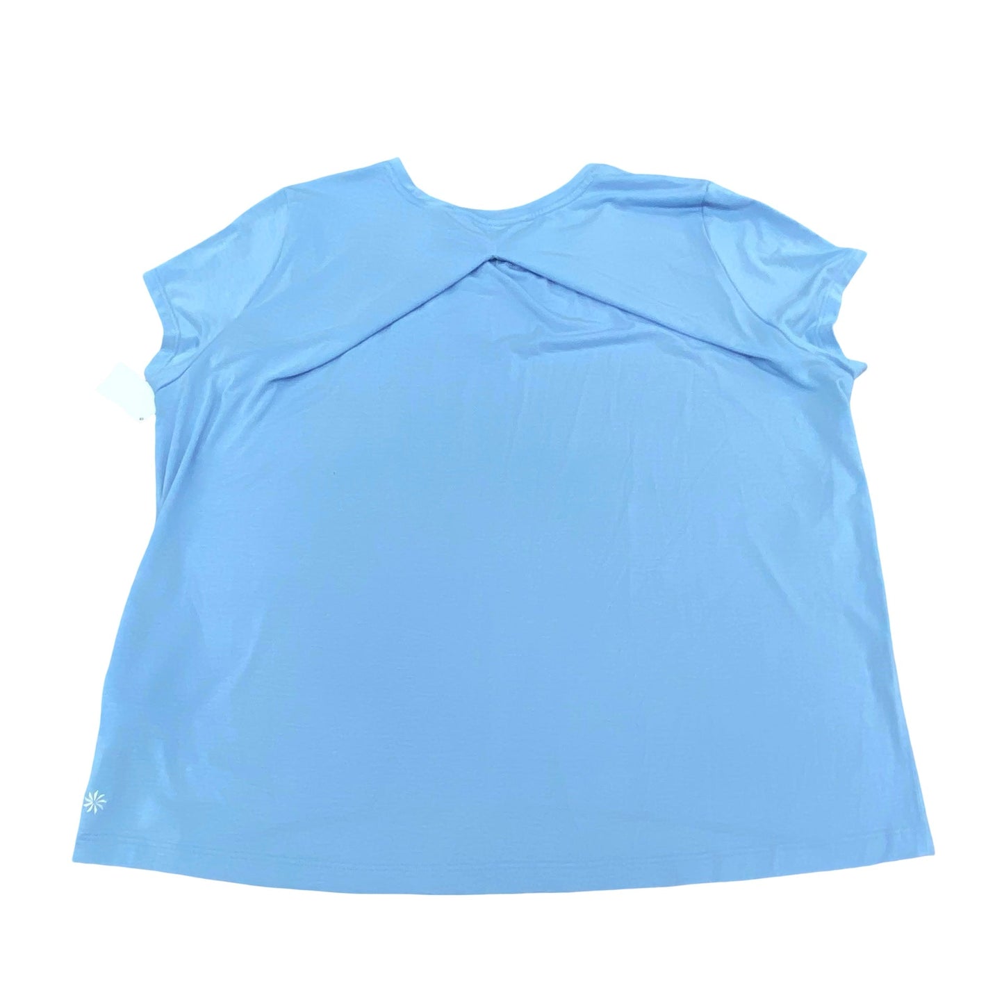 Athletic Top Ss By Athleta In Blue, Size:S