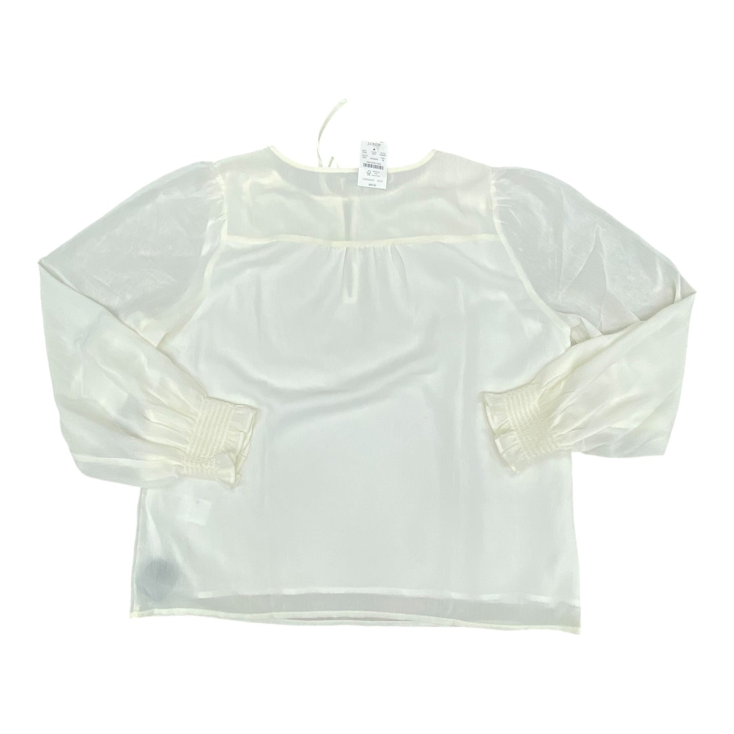 Top Ls By J. Crew In Cream, Size:M