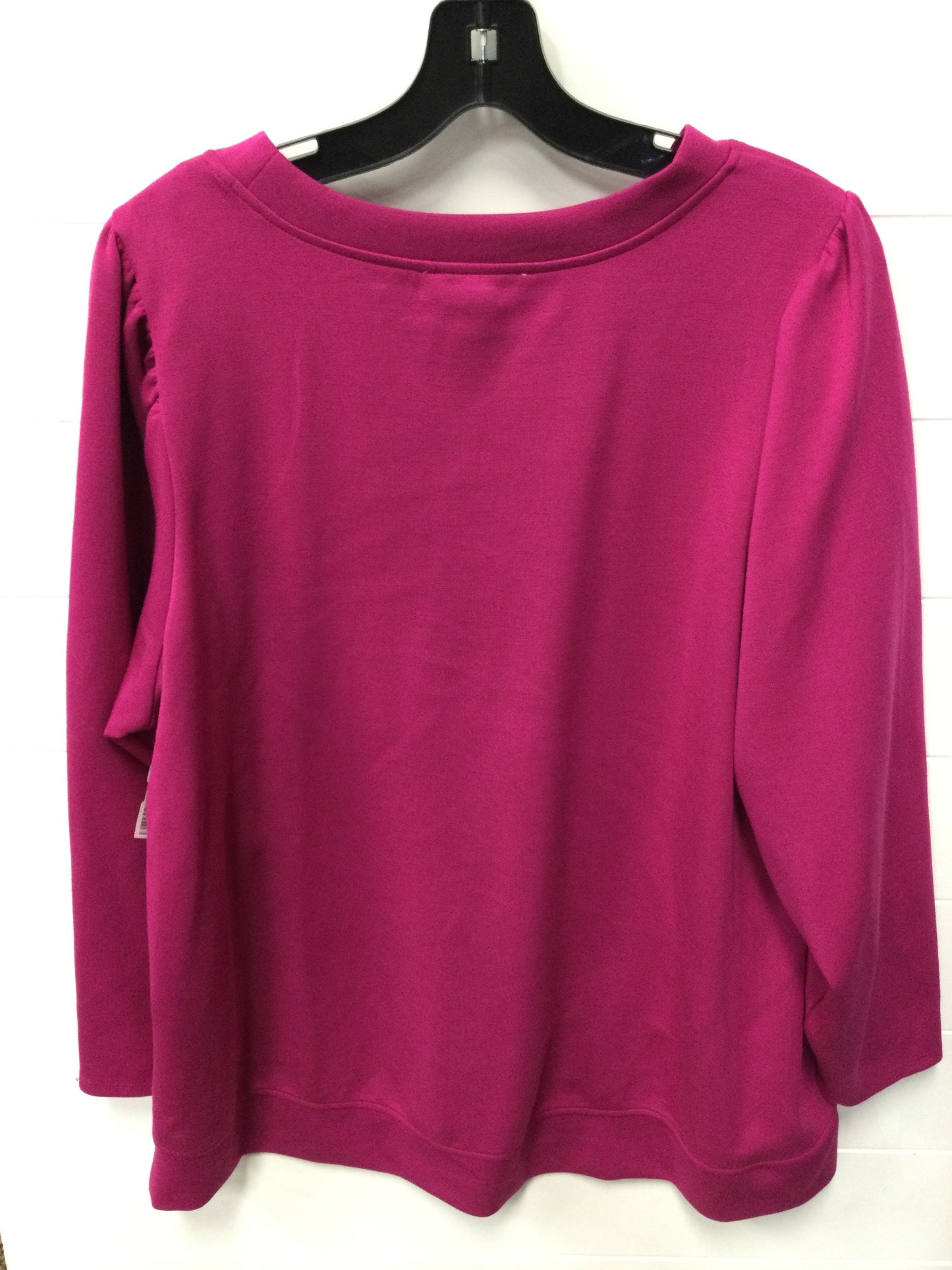 Top Ls By Cable And Gauge In Pink, Size:1X
