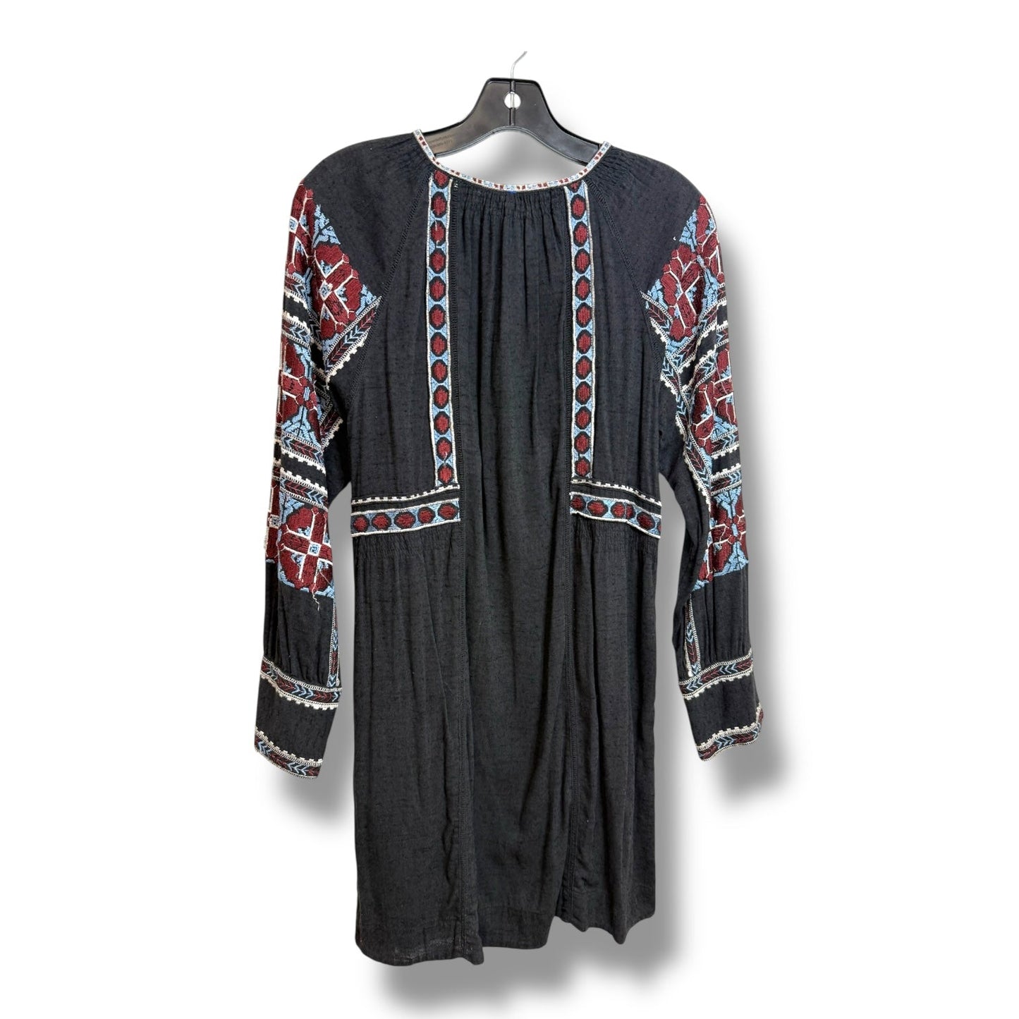 Tunic Long Sleeve By Free People In Black, Size: Xs