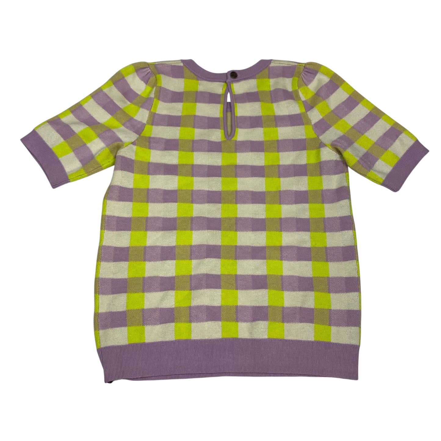 Sweater Ss By Maeve In Green & Purple, Size:M