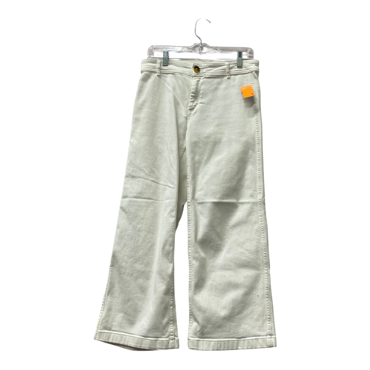 Jeans Wide Leg By Vineyard Vines In White, Size:2