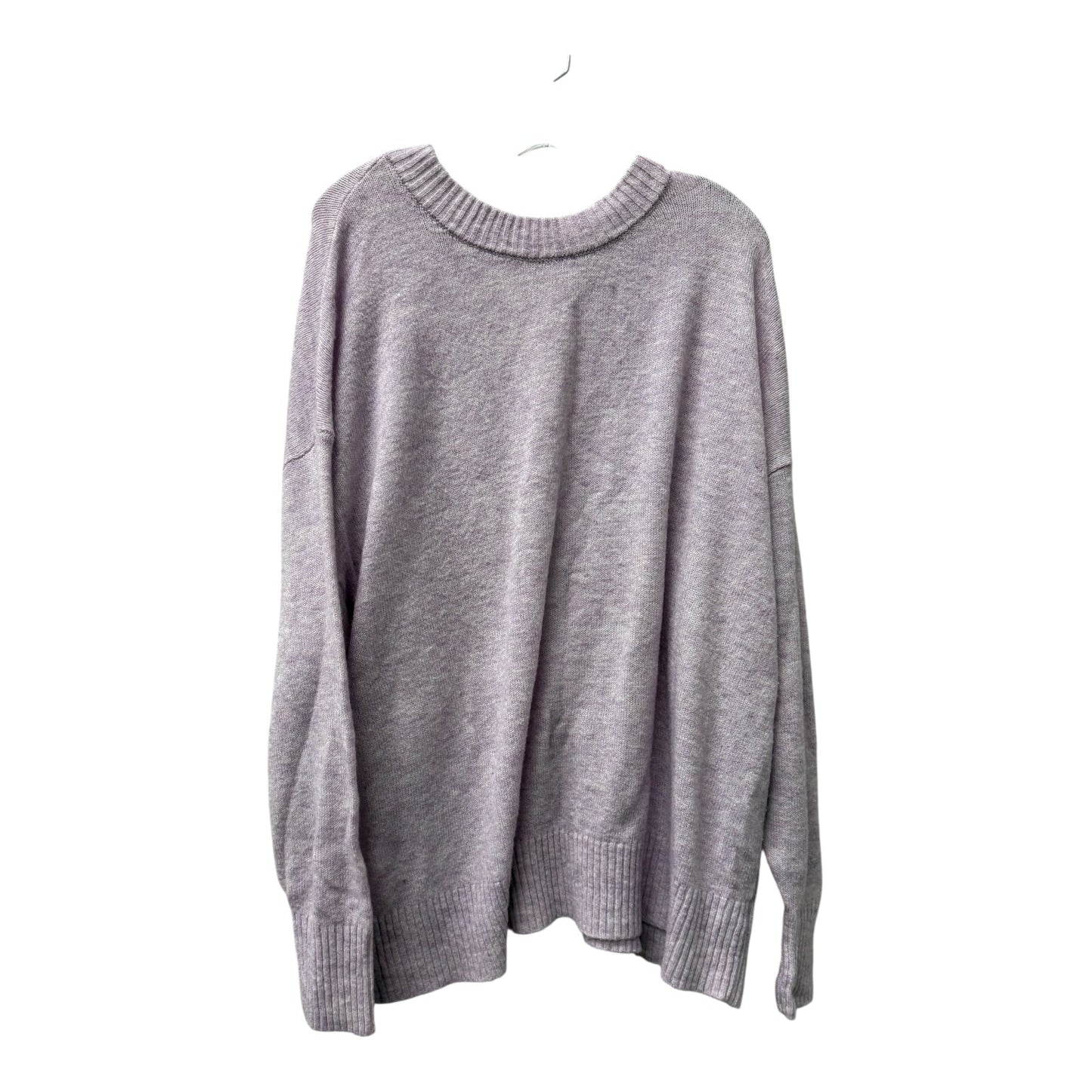 Sweater By Ava & Viv In Purple, Size:2X