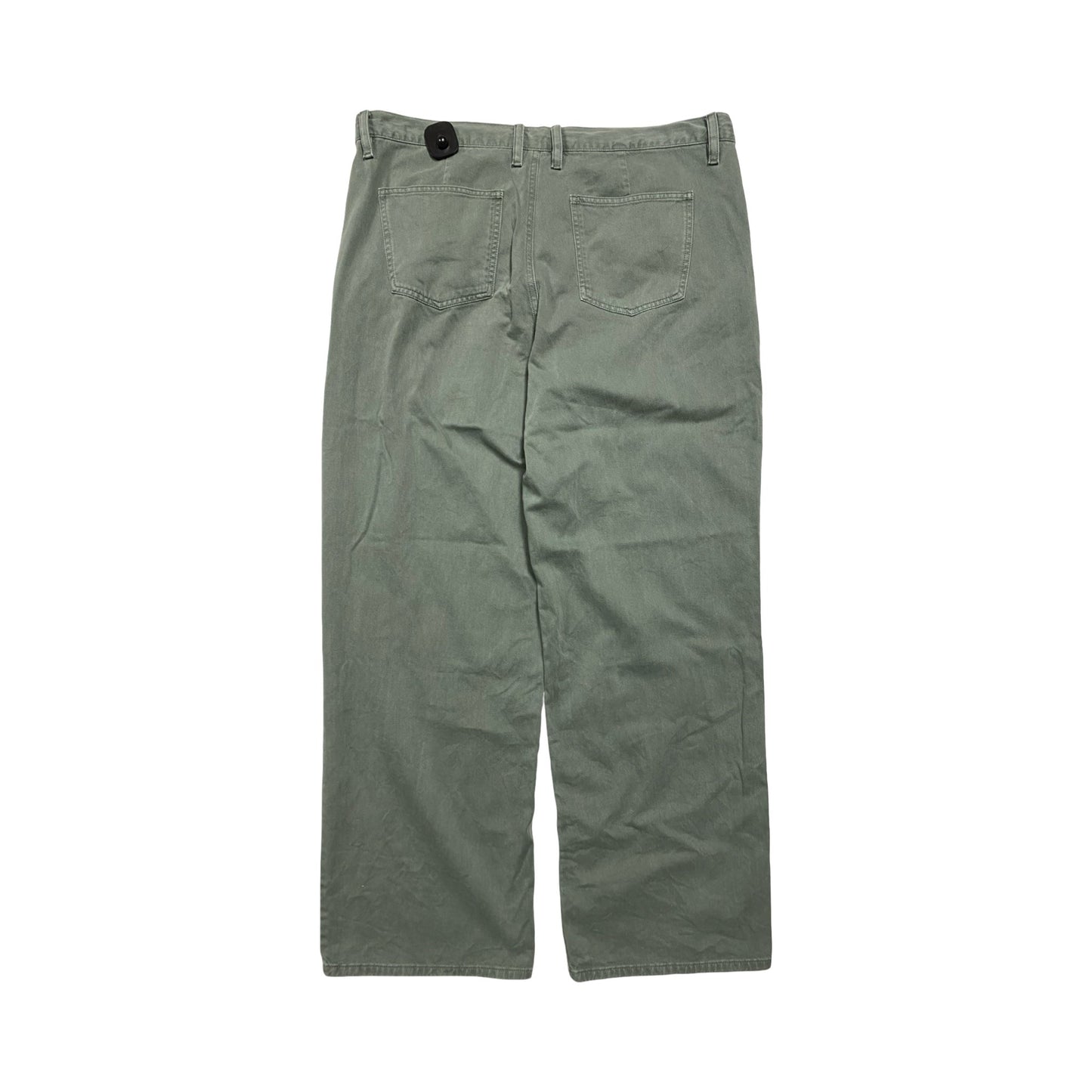 Pants Wide Leg By Gap In Green, Size:18