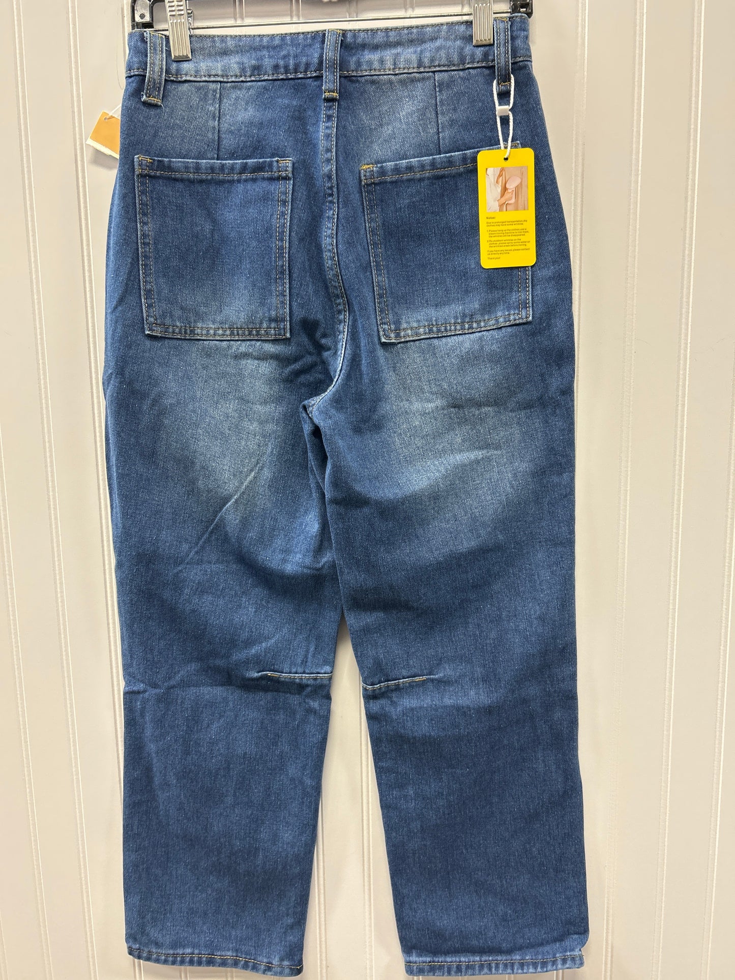 Jeans Straight By Cmc In Blue Denim, Size:6