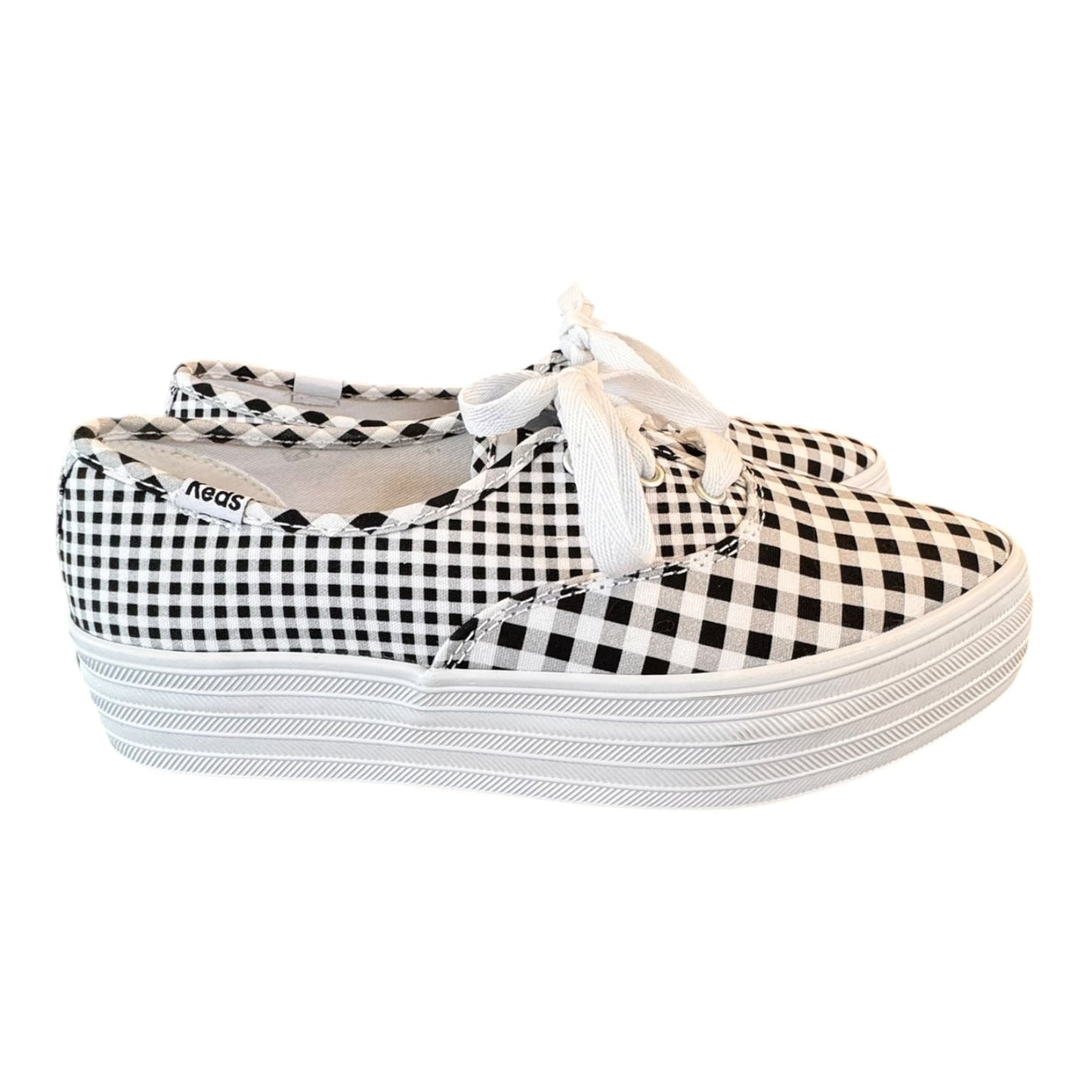 Shoes Sneakers By Keds In Black & White, Size:6