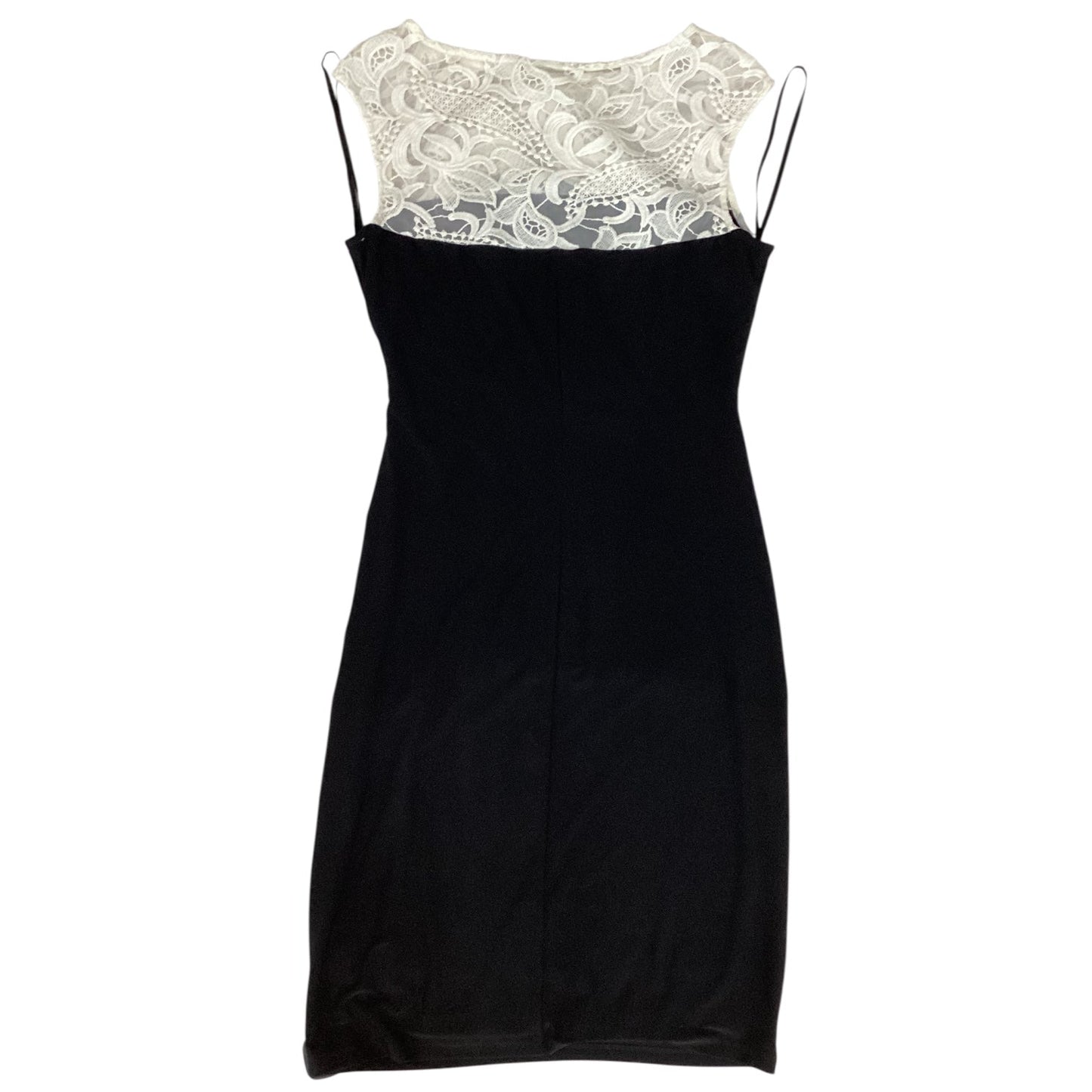 Dress Casual Midi By Lauren By Ralph Lauren In Black, Size:M