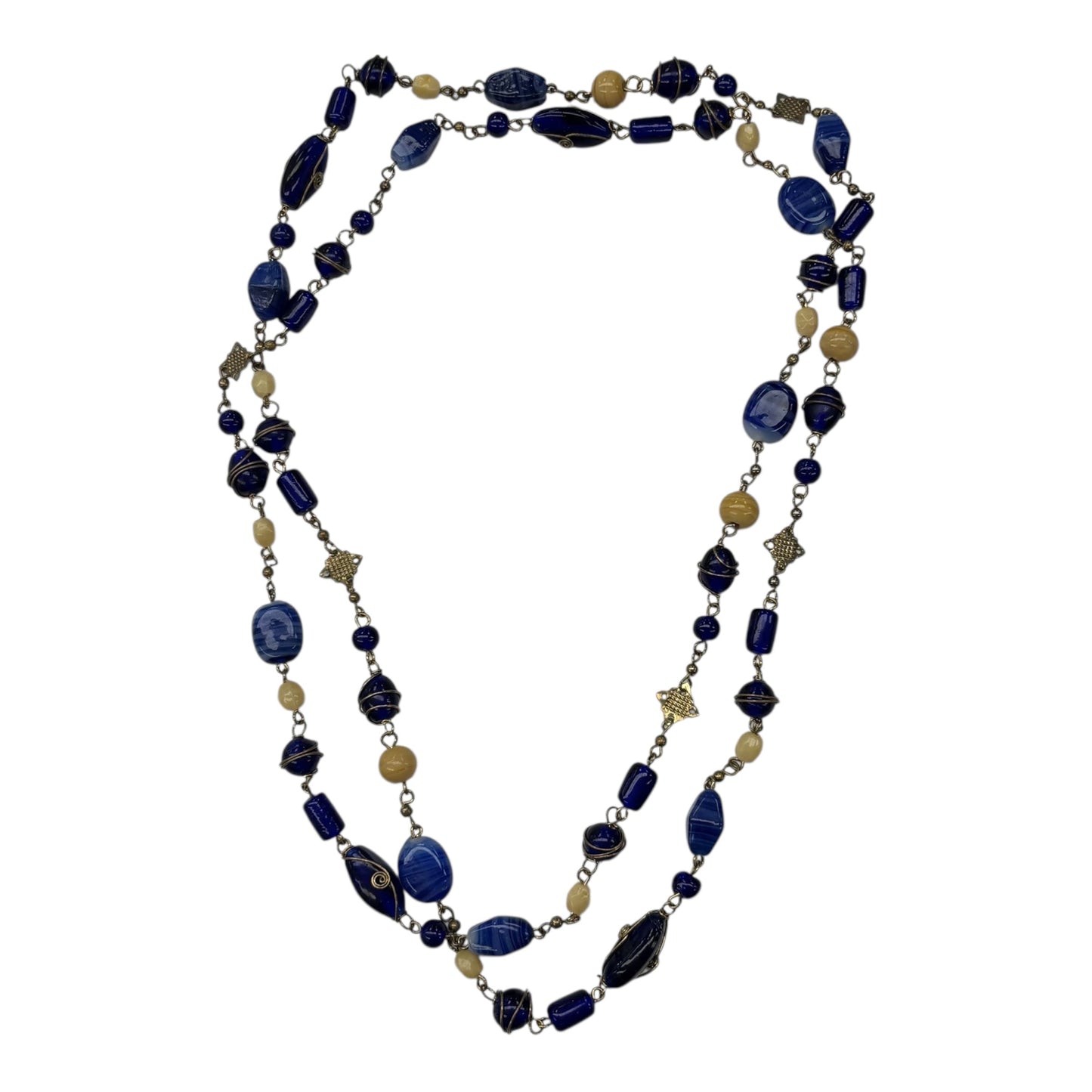 NECKLACE STATEMENT by CLOTHES MENTOR in BLUE