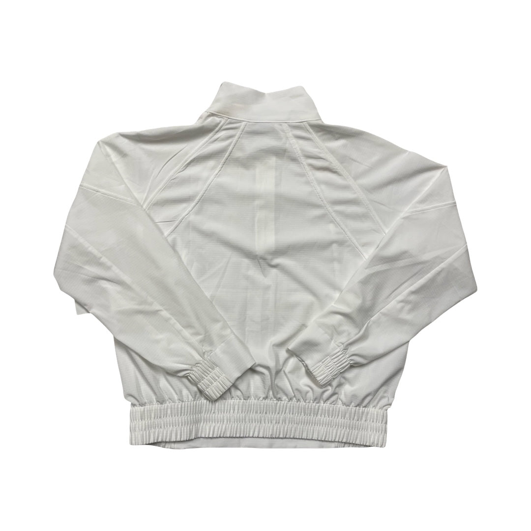 Athletic Jacket By Athleta In White, Size:S