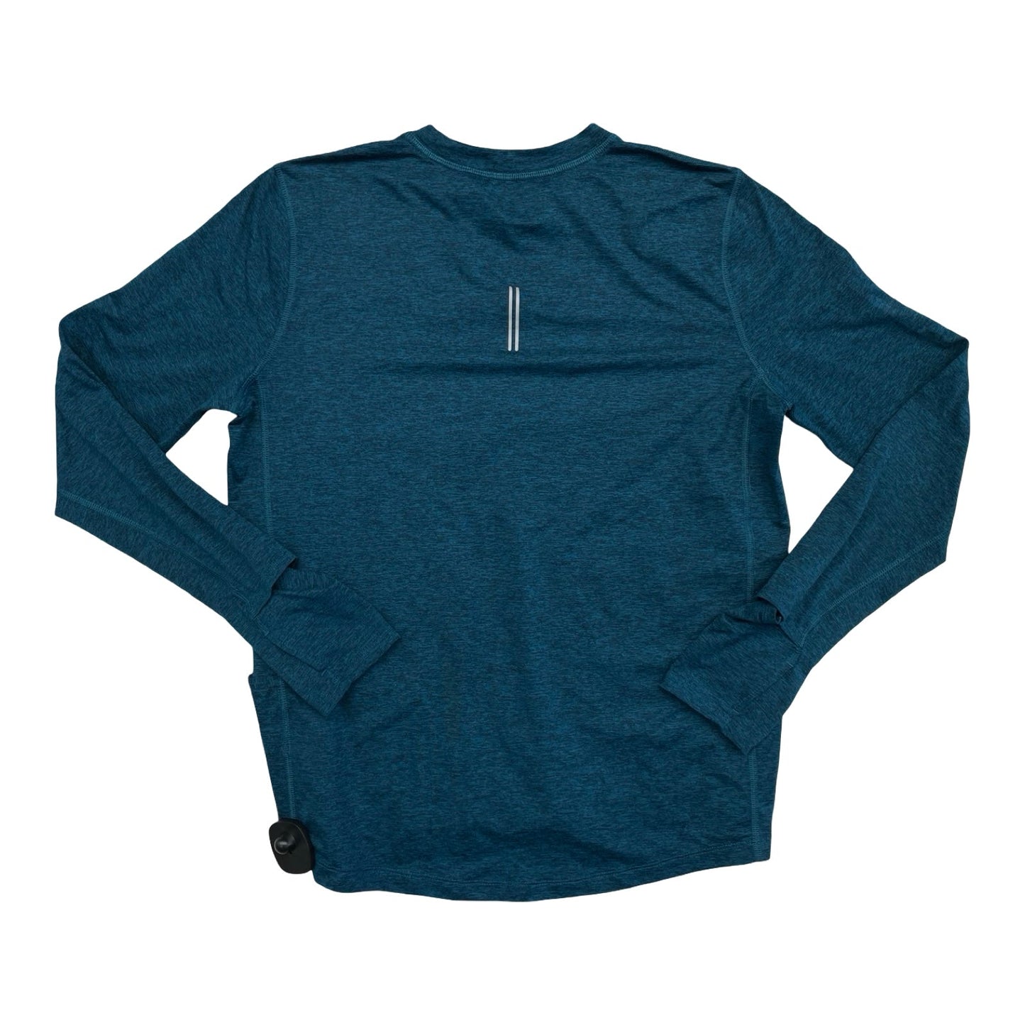 Athletic Top Ls Collar By Nike In Blue, Size:M
