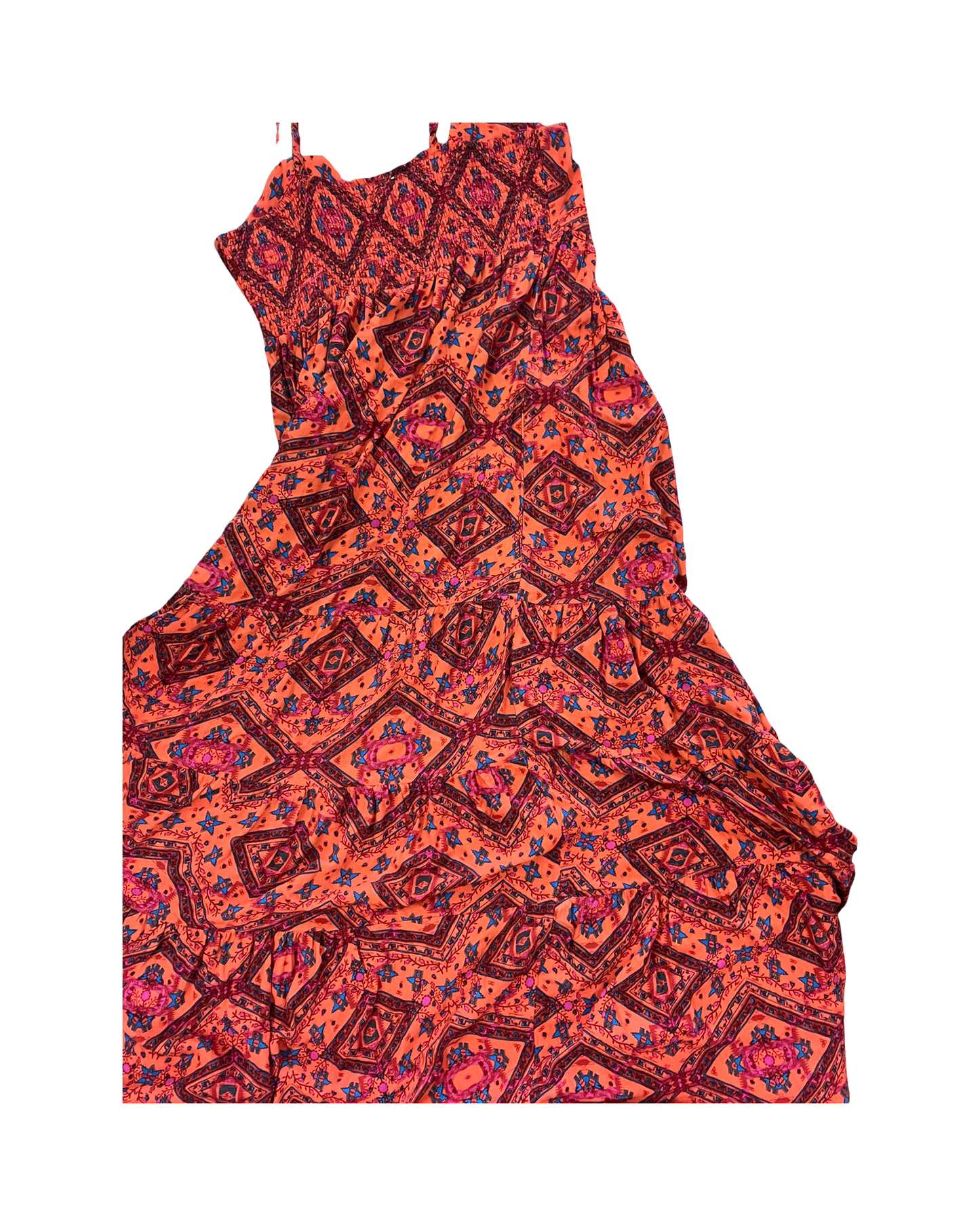 Dress Casual Maxi By Shyanne In Orange, Size:L