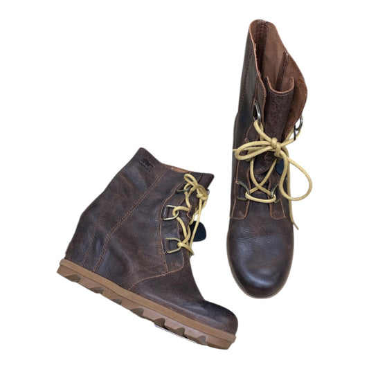 Boots Designer By Sorel In Brown, Size:11