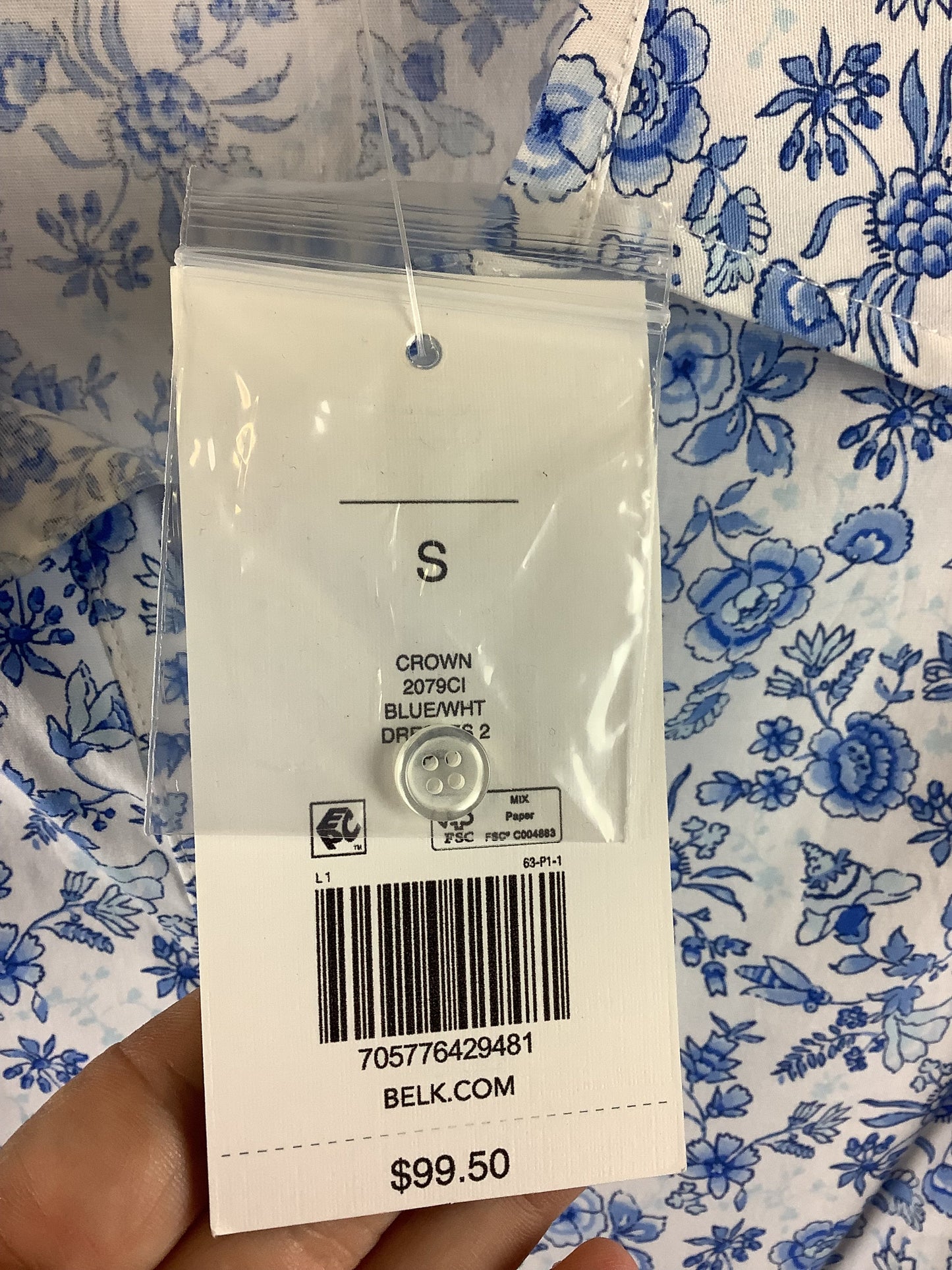 Dress Casual Maxi By Crown And Ivy In Blue, Size: S