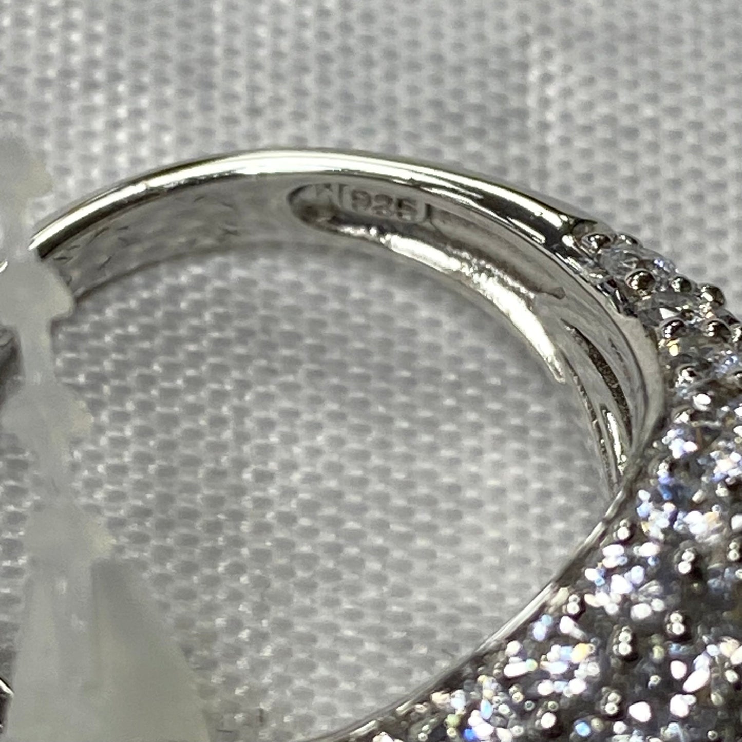 Ring Sterling Silver In Silver size 7