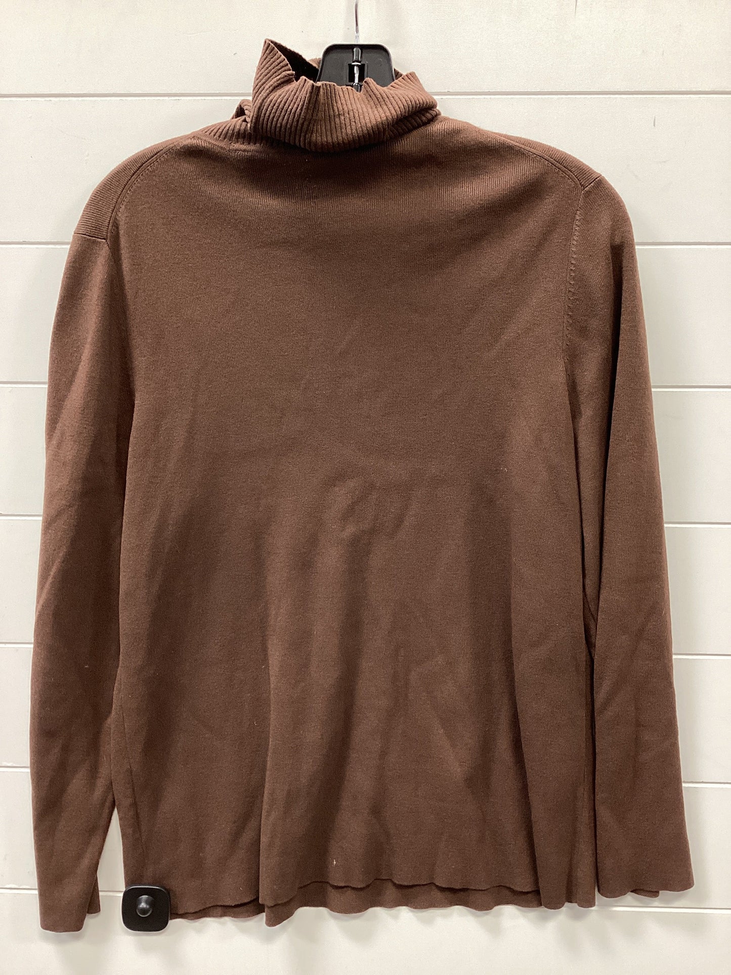 Top Ls By Anne Klein In Brown, Size:L