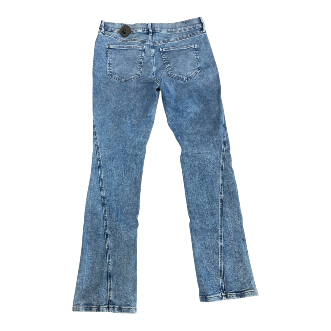 Jeans Straight By Express In Blue Denim, Size:16L