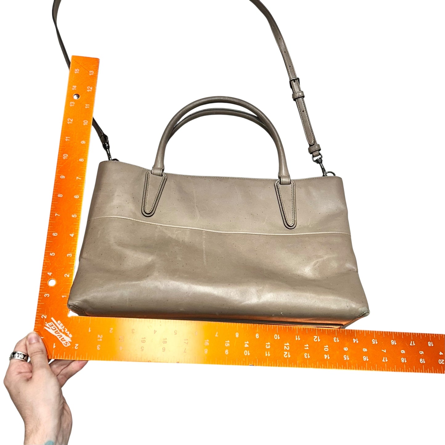 Handbag Designer By Coach, Size: Medium