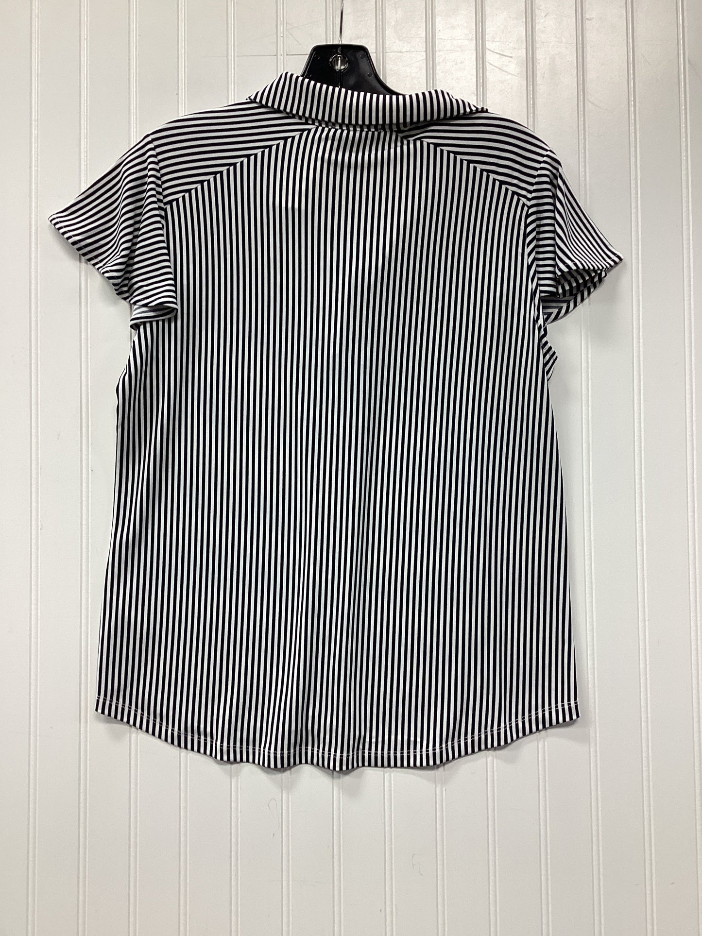 Top Ss By Adrianna Papell In Striped Pattern, Size:M