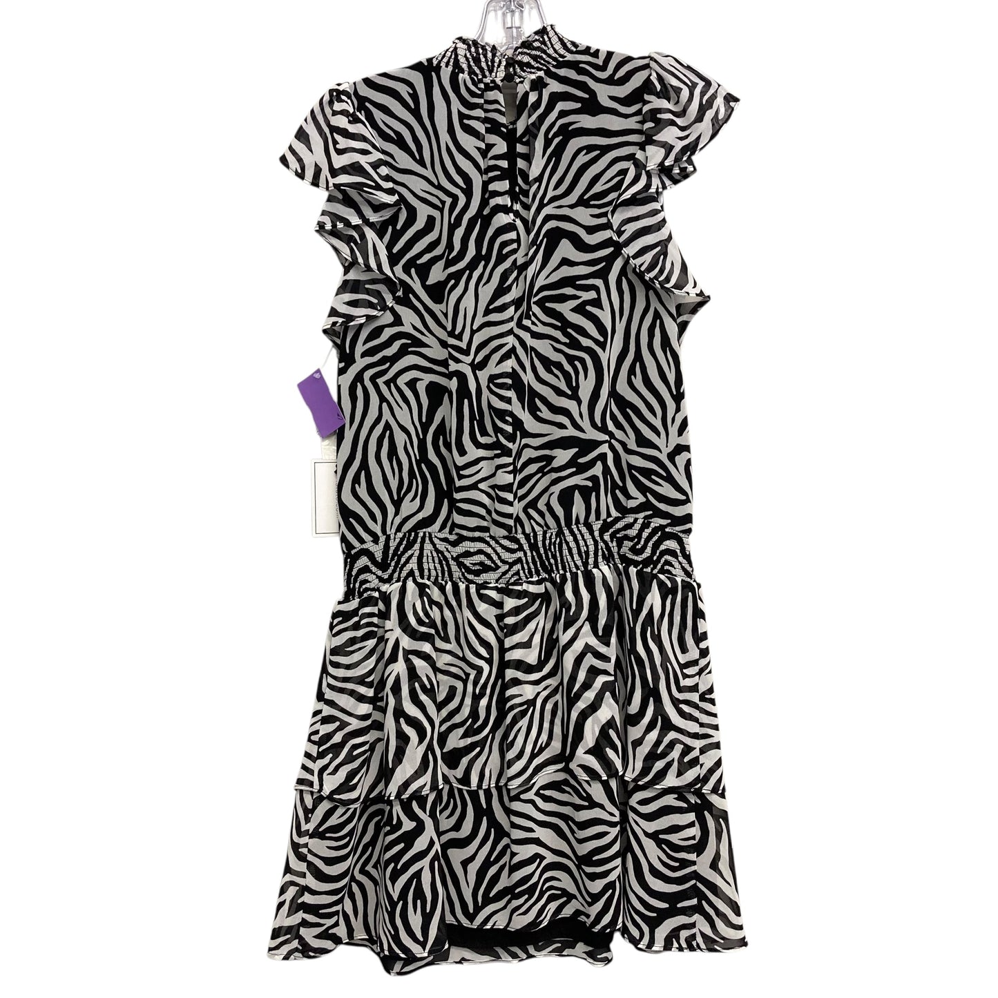 Dress Casual Short By 1.State In Zebra Print, Size:S