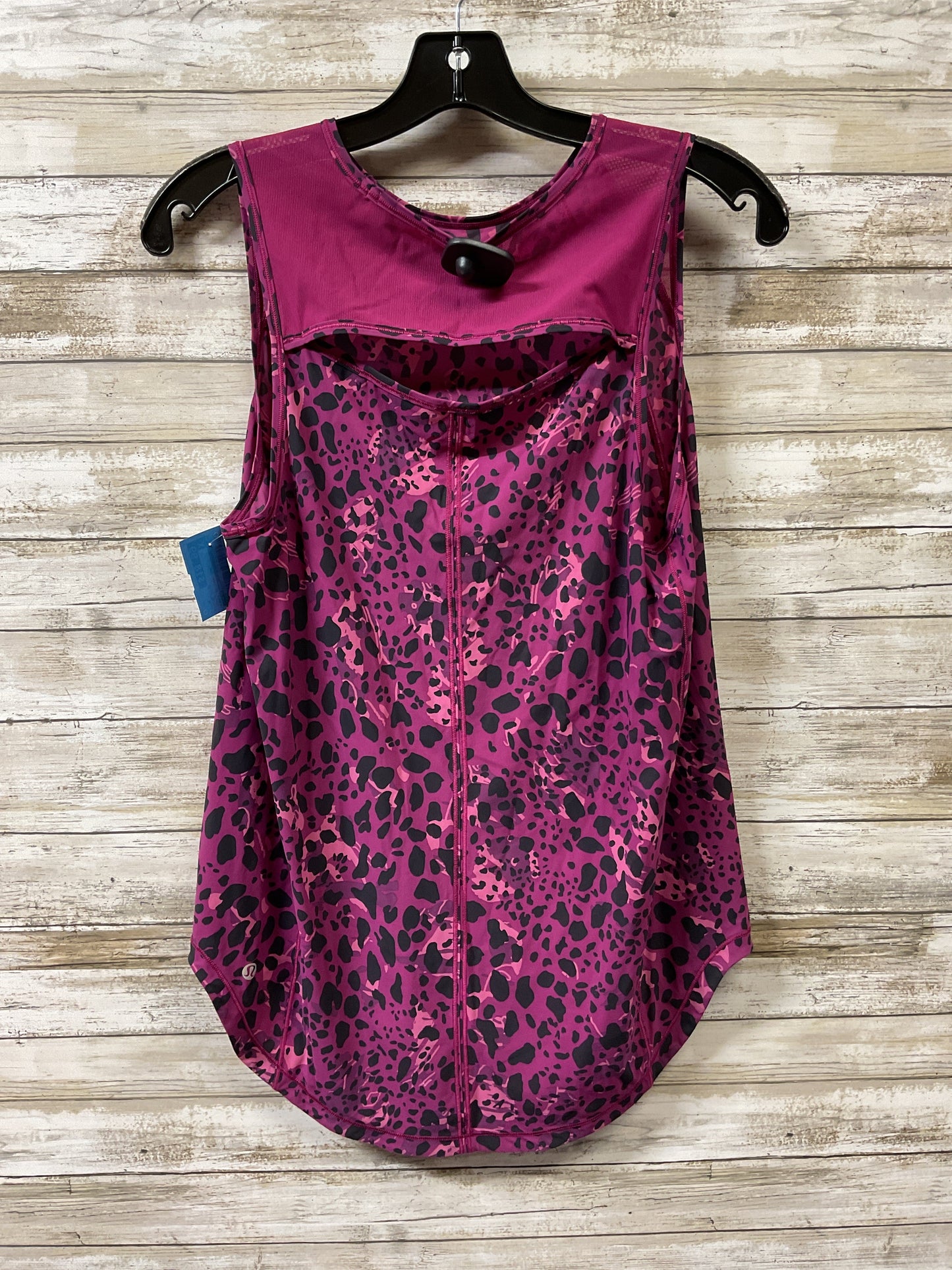 Athletic Tank Top By Lululemon In Purple, Size:M