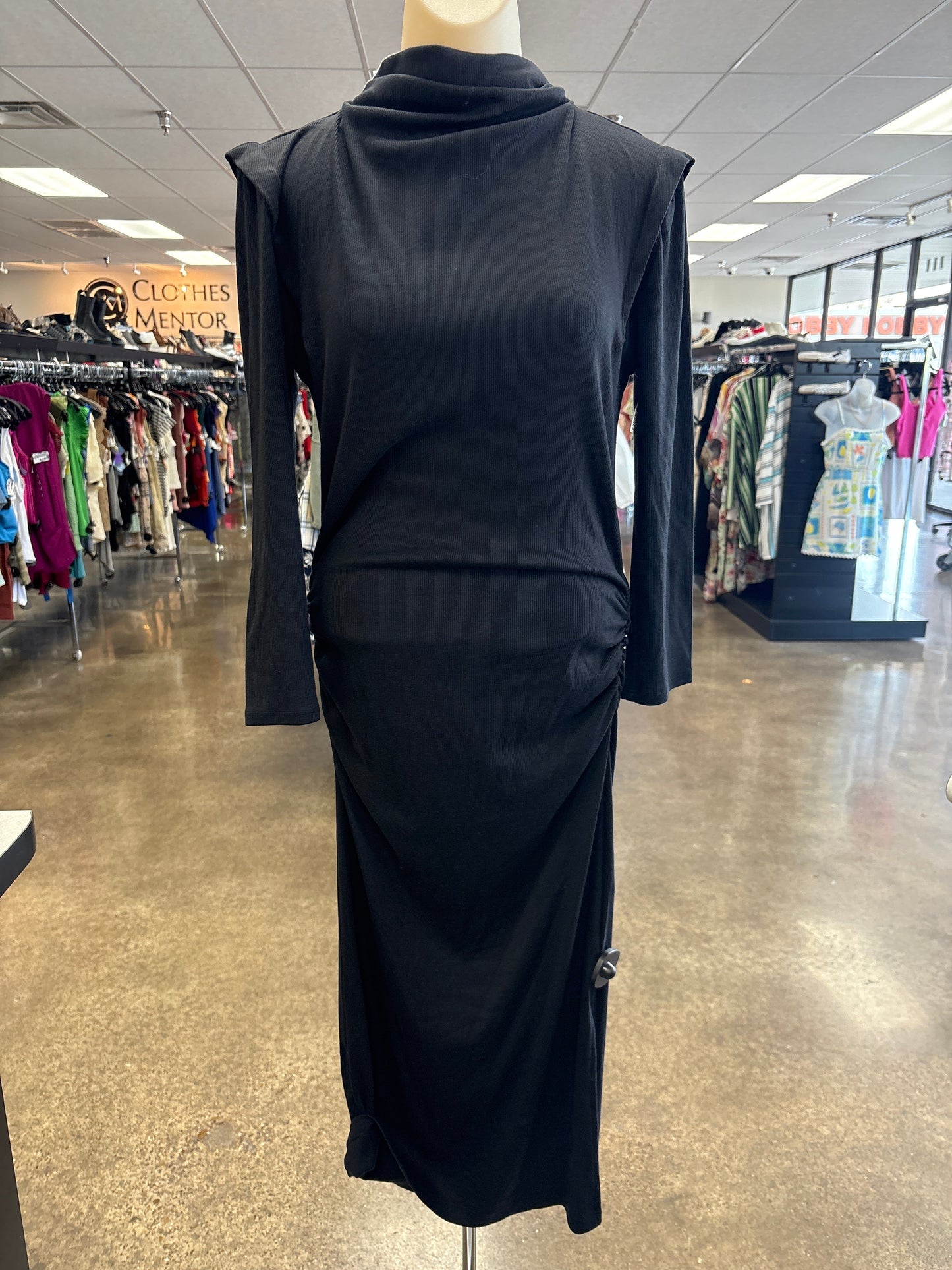 Dress Casual Maxi By Michael Stars In Black, Size:M